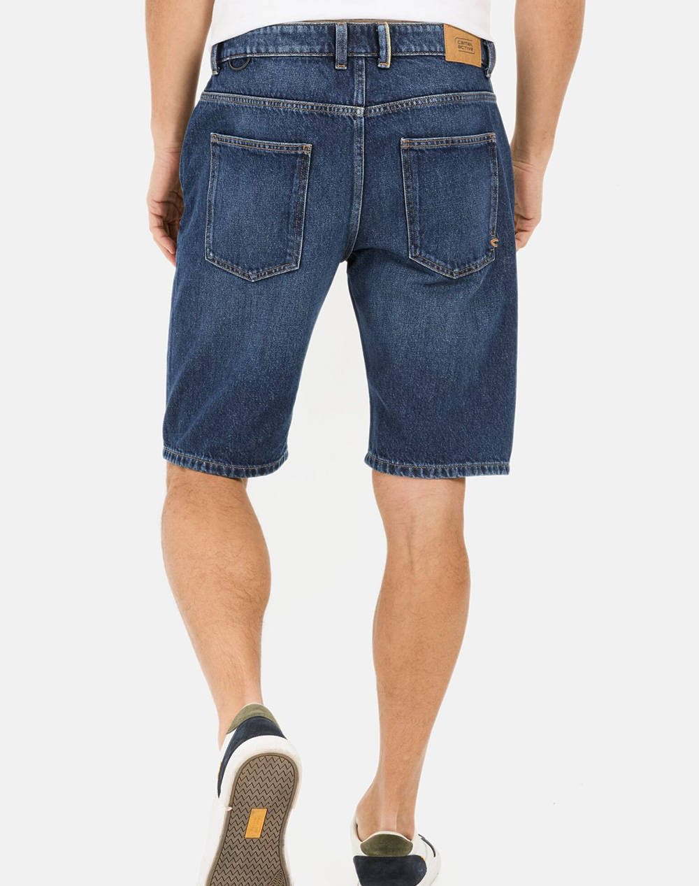 CAMEL BERMUDE DENIM Loose