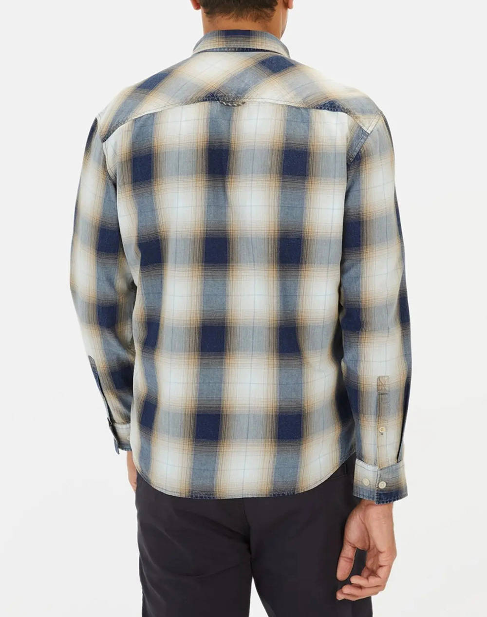 CAMEL ACTIVE CAMASA Μ.Μ checked 2Pocket+flaps