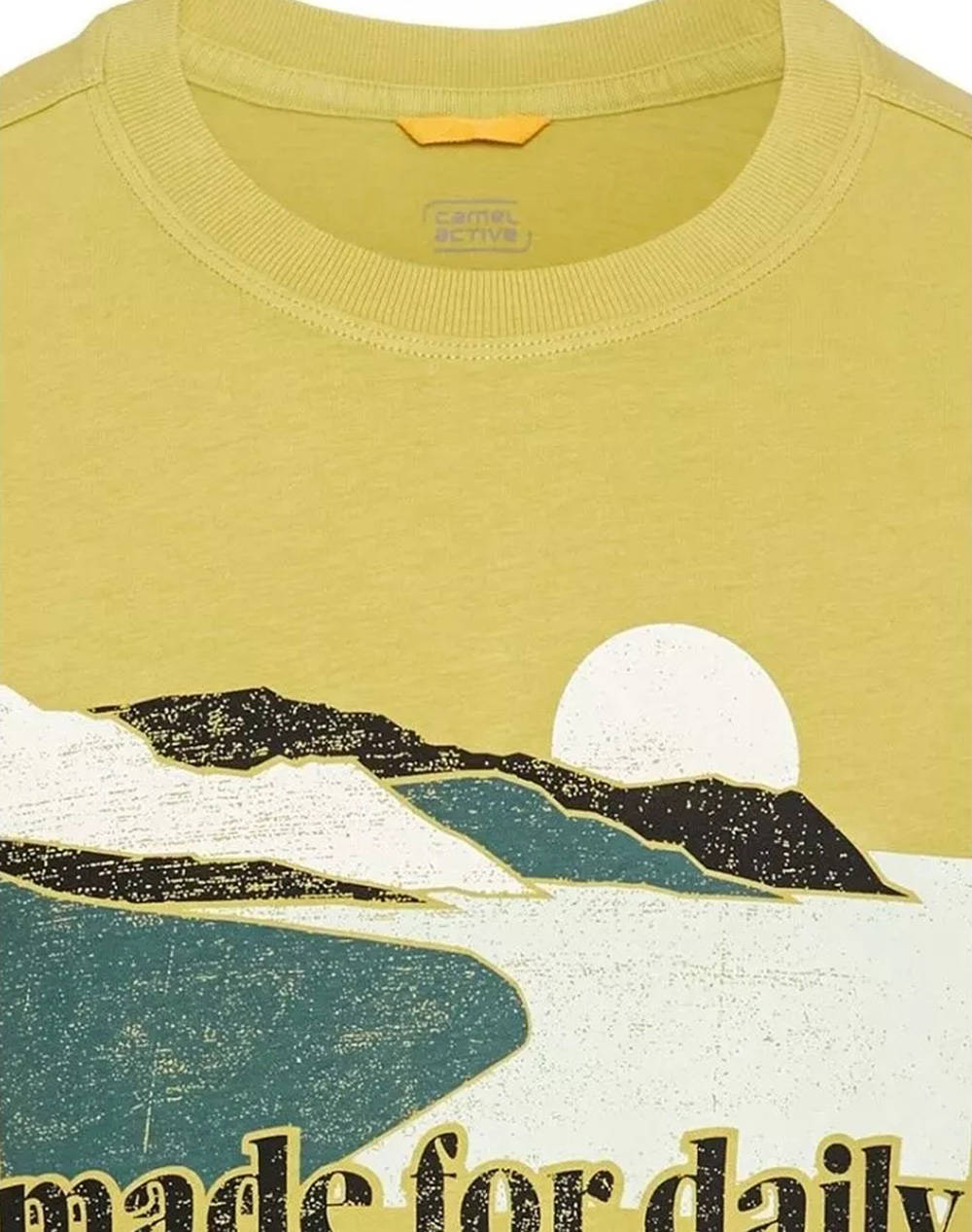 CAMEL T-SHIRT Κ.Μ. Print