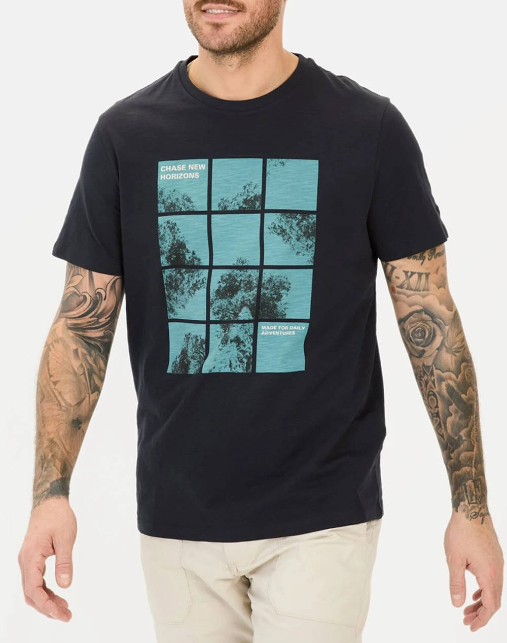CAMEL T-SHIRT Κ.Μ. Print