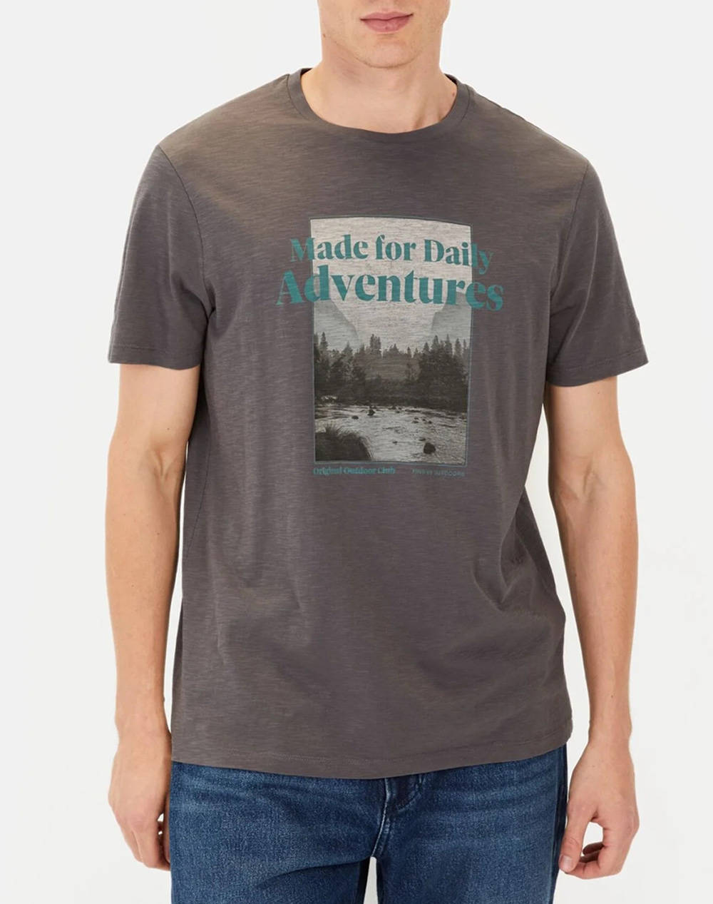 CAMEL T-SHIRT Κ.Μ. Print