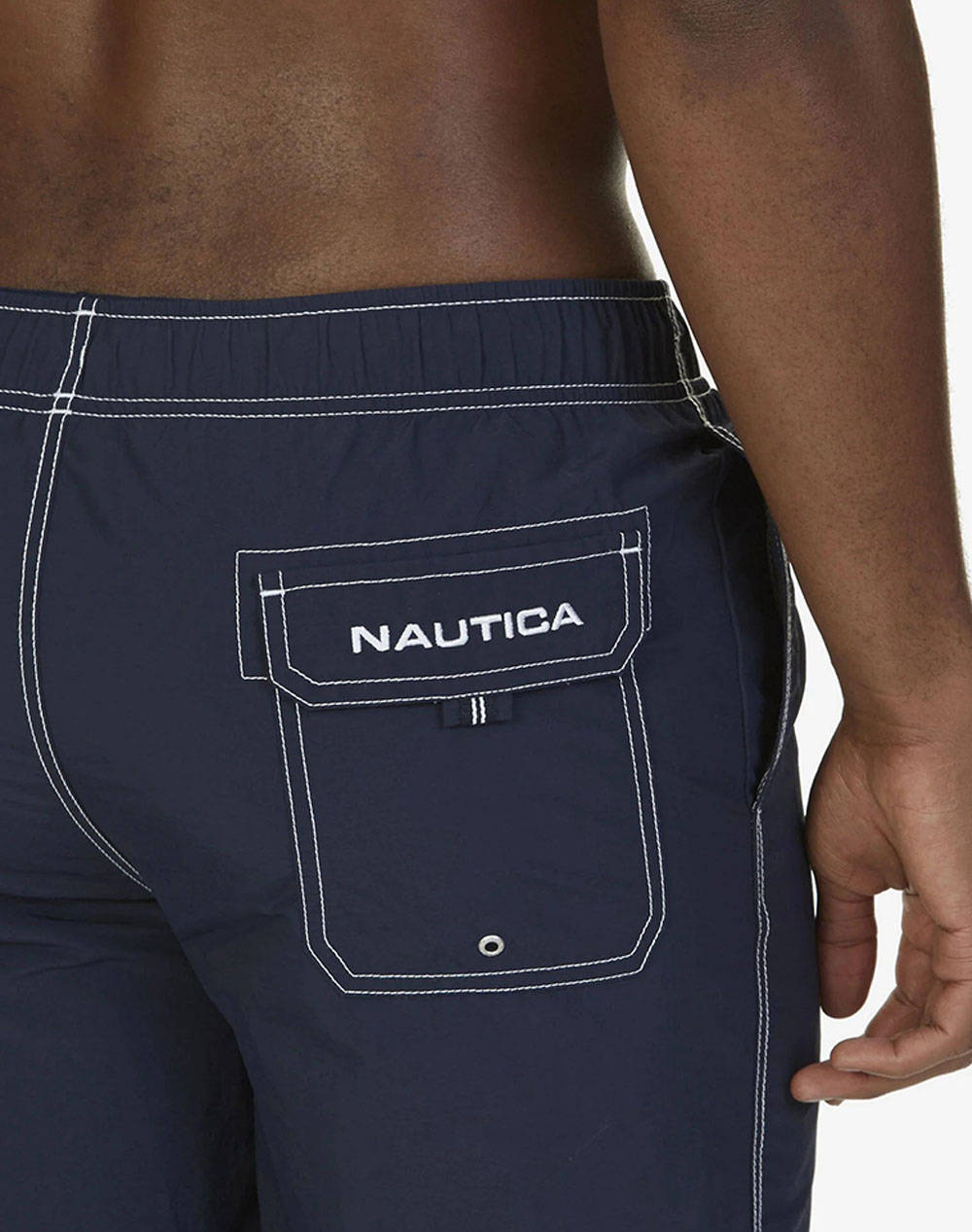 NAUTICA COSTUM DE BAIE Anchor Full Elastic Solid Trunk