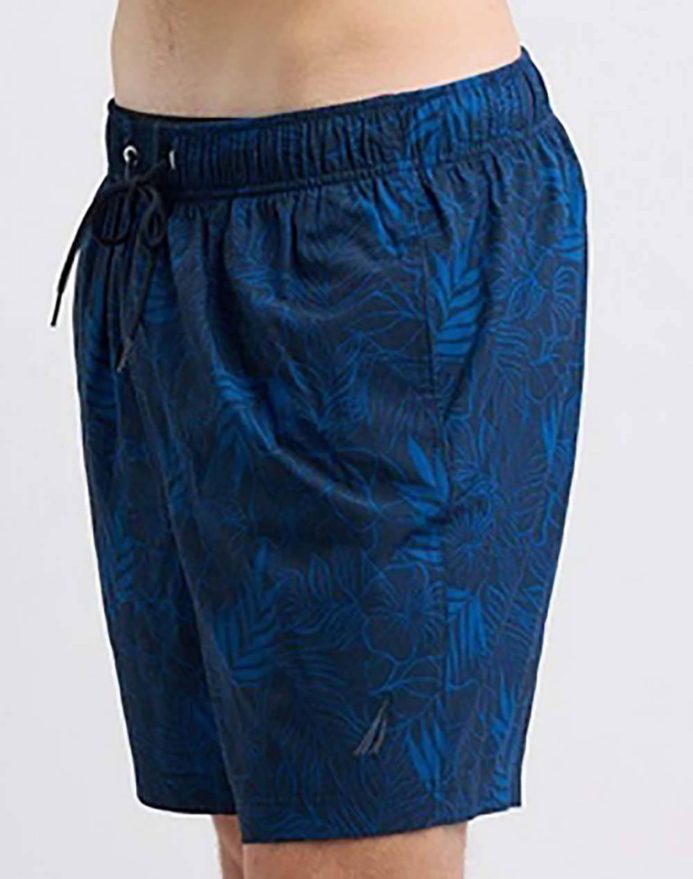 NAUTICA COSTUM DE BAIE 6 FULL ELASTIC MIDNIGHT TROP/MESH LINER