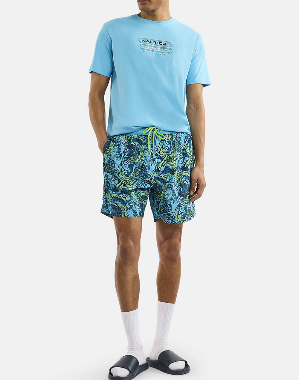 NAUTICA COSTUM DE BAIE Blackwater 6 Swim Short