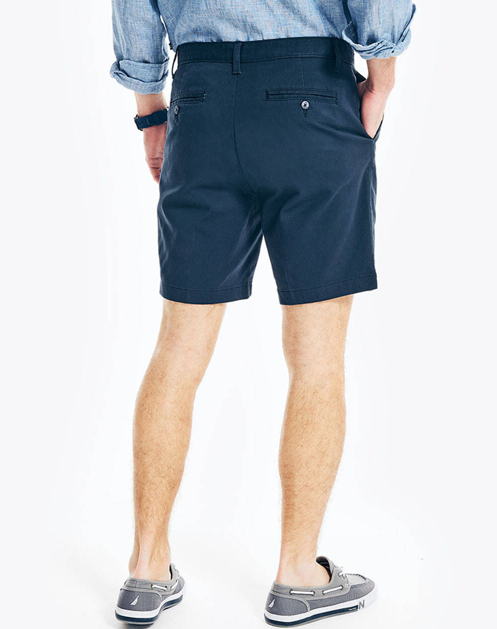 NAUTICA PANTALONI SCURTI CLASSIC FF DECK SHORT