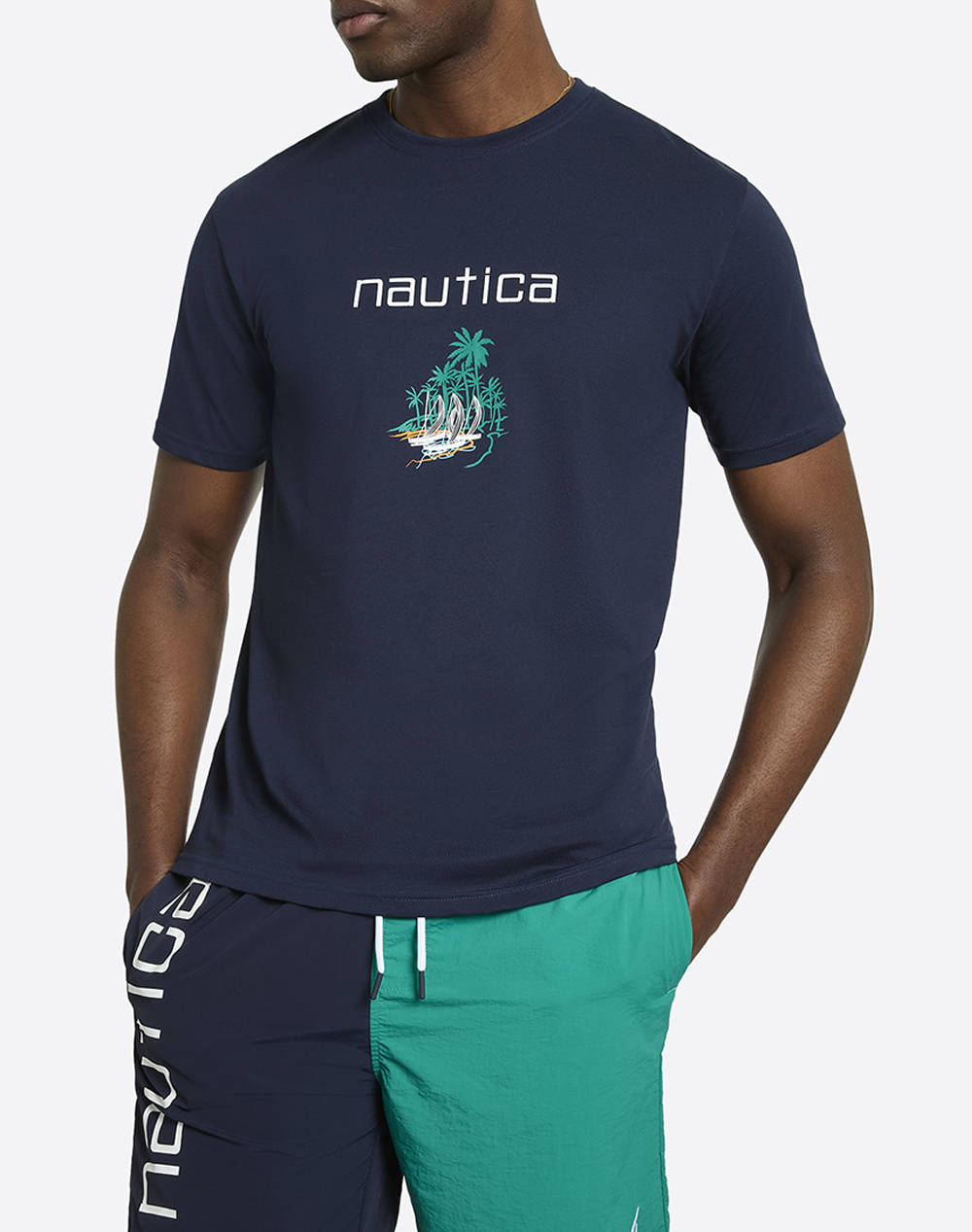 NAUTICA BLUZA T-SHIRT KM Nicholls T-Shirt