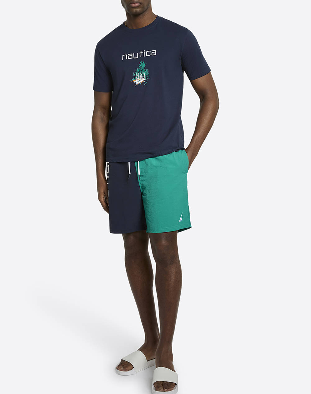 NAUTICA BLUZA T-SHIRT KM Nicholls T-Shirt