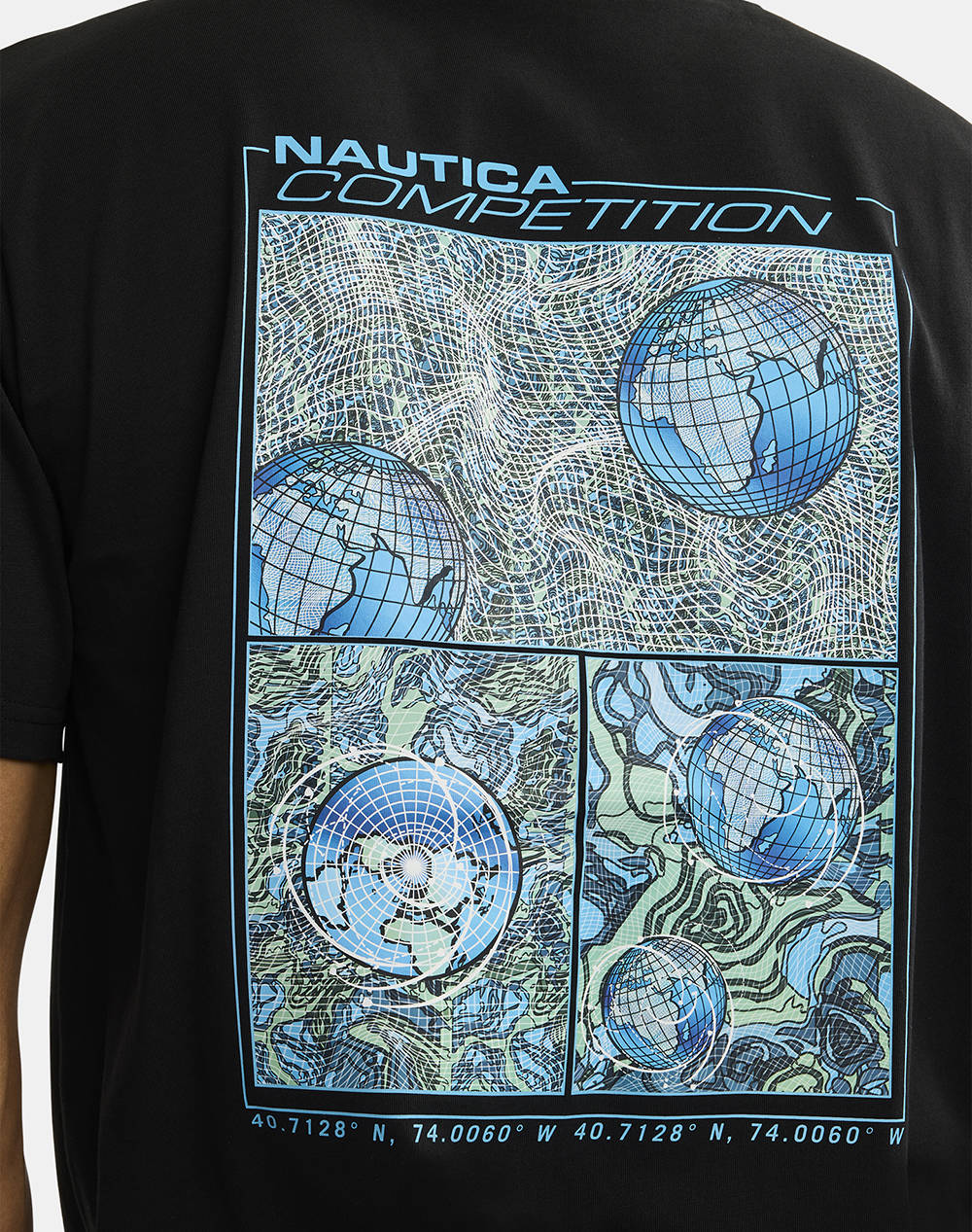 NAUTICA BLUZA T-SHIRT KM Barna T-Shirt