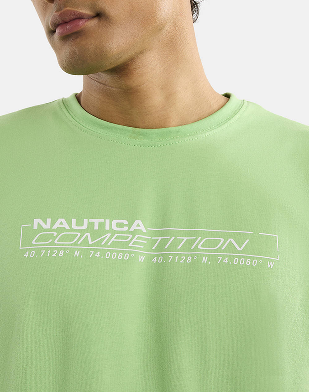 NAUTICA BLUZA T-SHIRT KM Barna T-Shirt