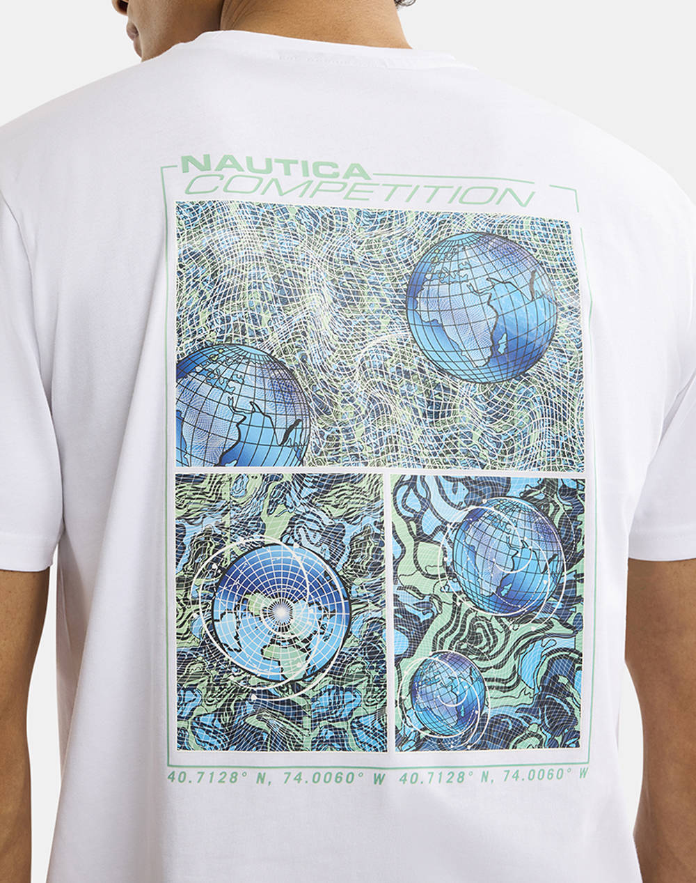 NAUTICA BLUZA T-SHIRT KM Barna T-Shirt