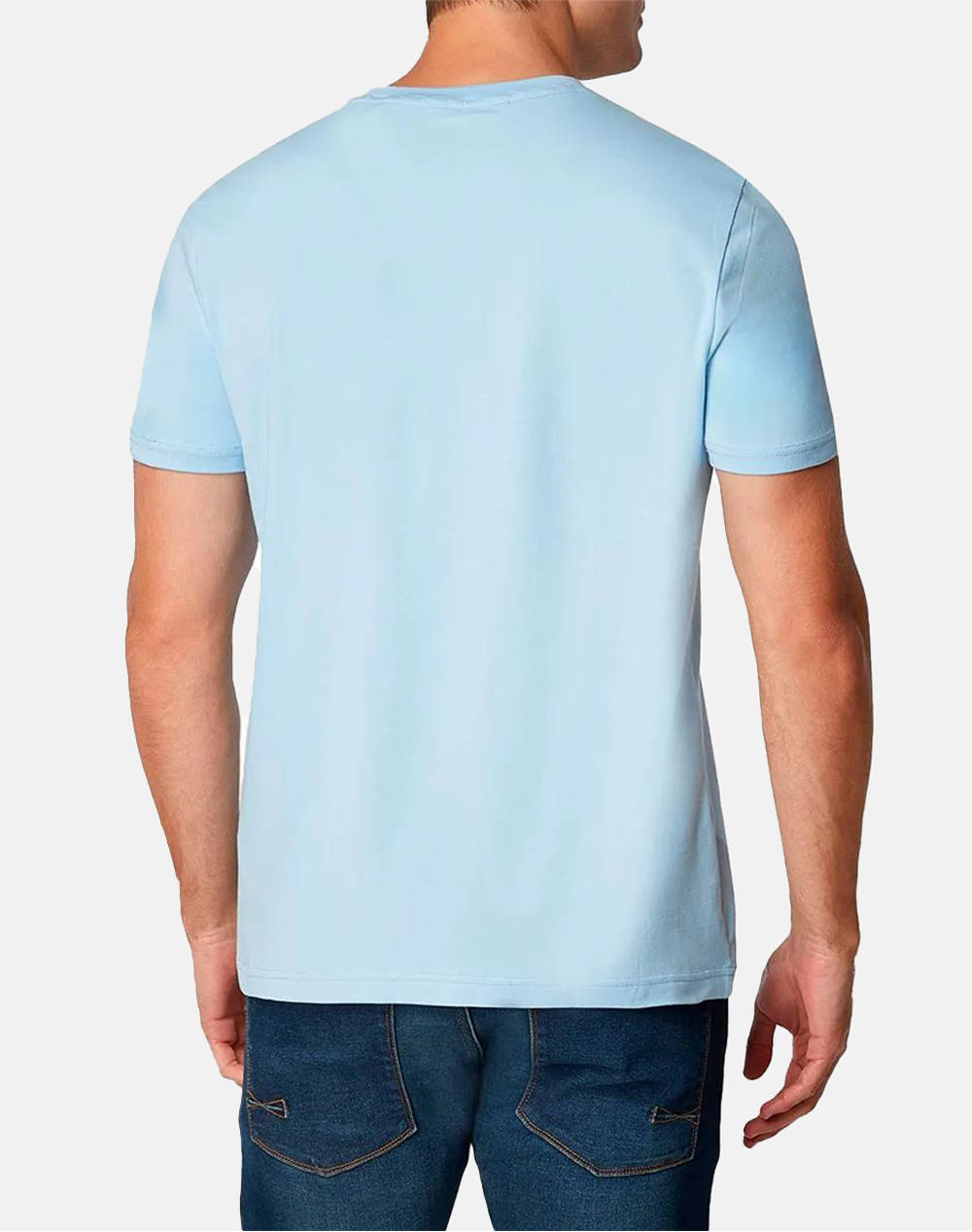 NAUTICA BLUZA T-SHIRT ΚΜSS ANCHOR POCKET TEE