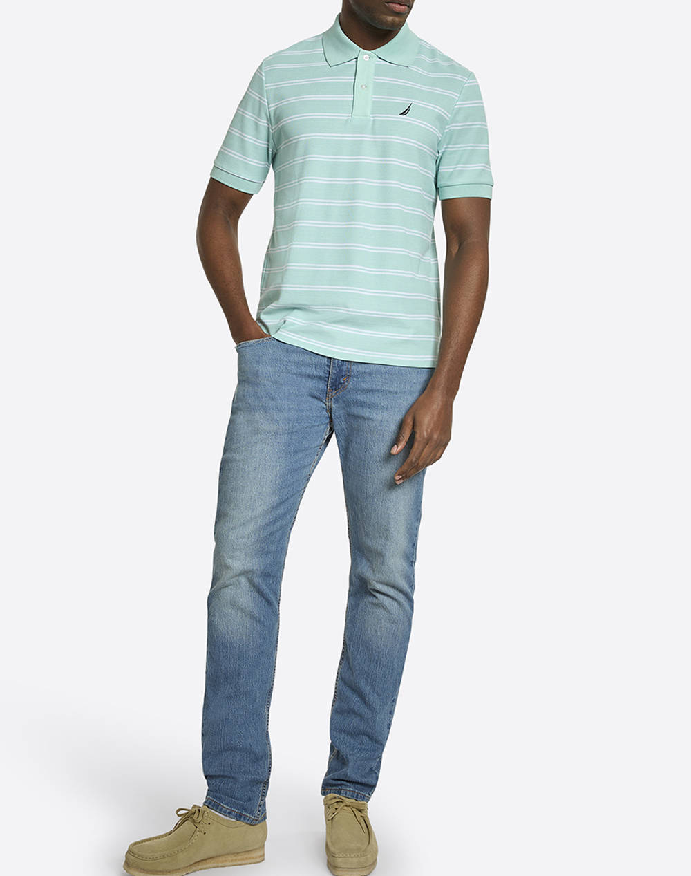 NAUTICA BLUZA POLO KM Klaus Polo Shirt