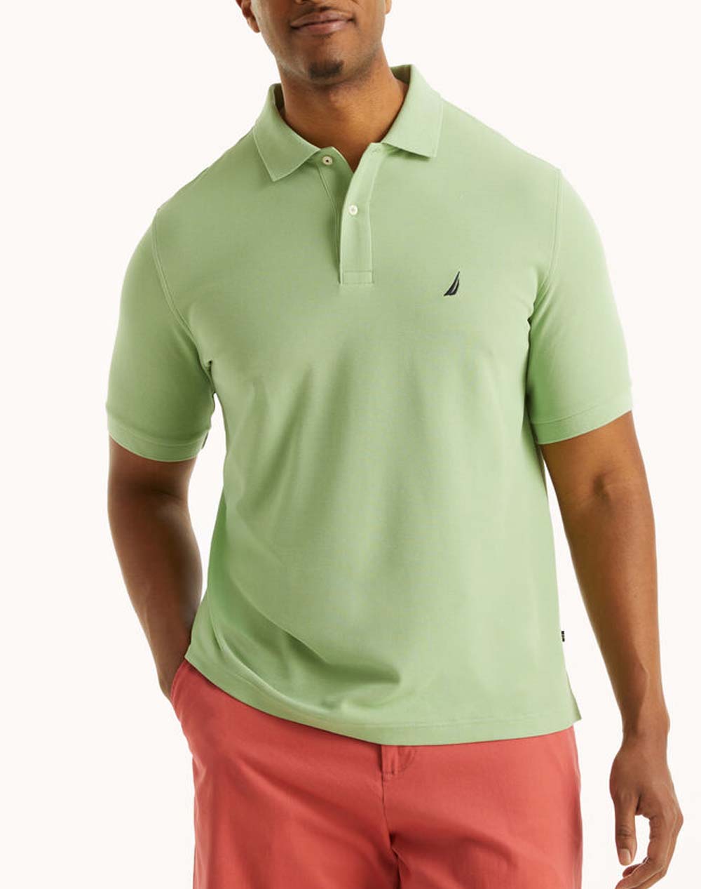 NAUTICA BLUZA POLO KM SS FCA CLASSIC FIT DECK POLO_SUSTAINABLE