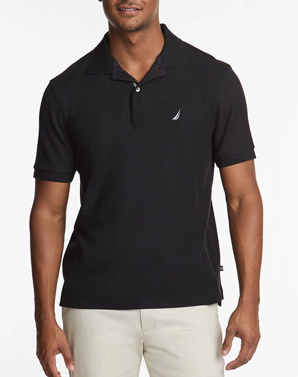 NAUTICA BLUZA POLO KMSOLID ANCHOR DECK C/O