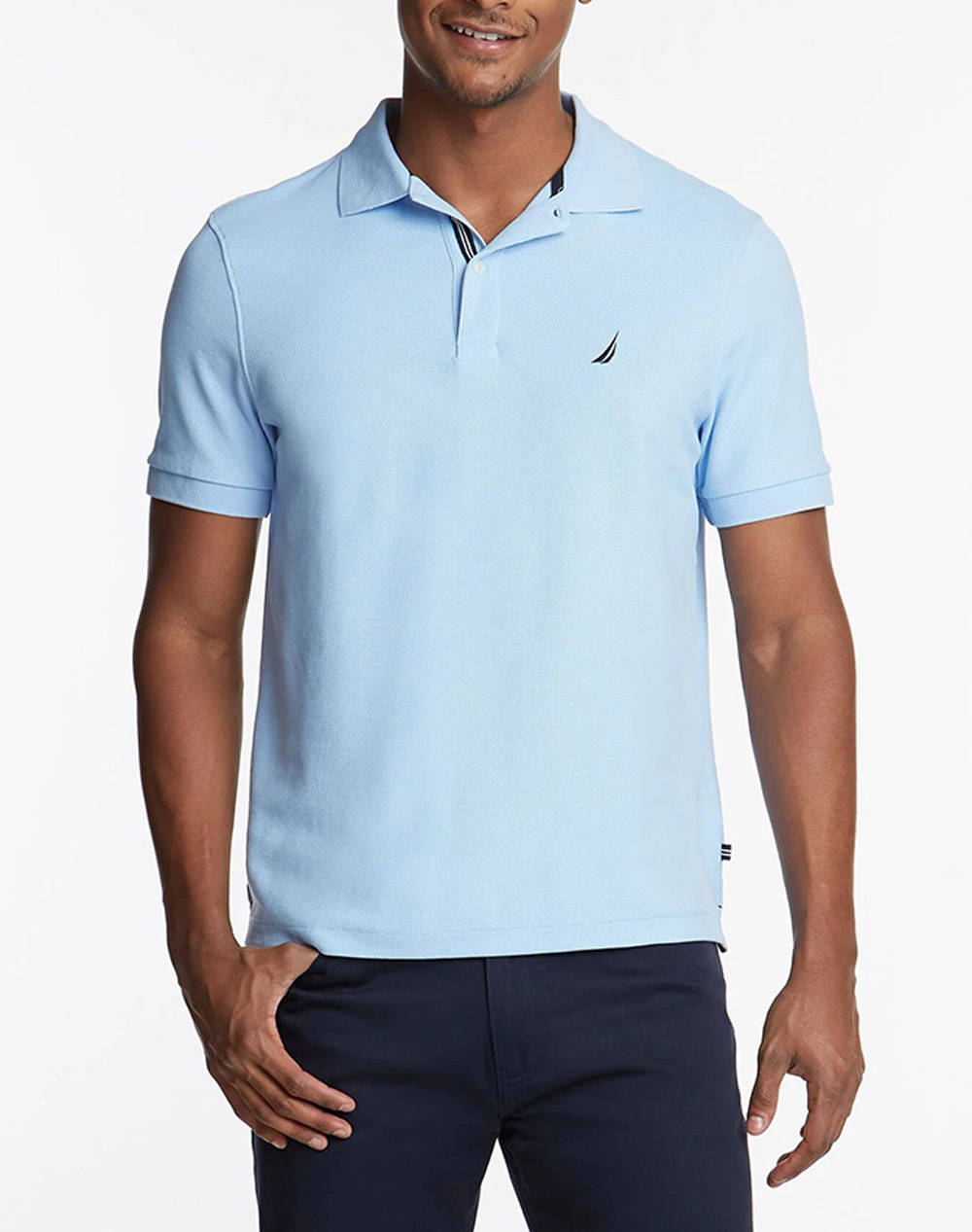 NAUTICA BLUZA POLO KMSOLID ANCHOR DECK C/O