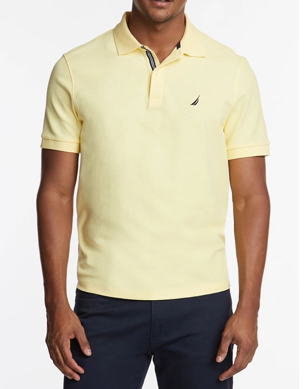 NAUTICA BLUZA POLO KMSOLID ANCHOR DECK C/O