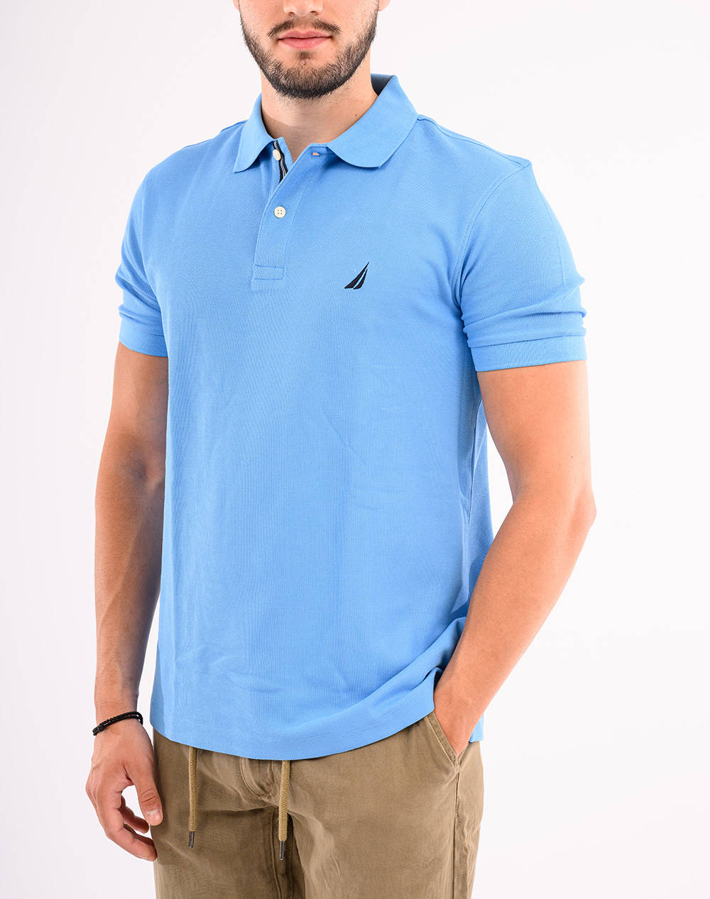 NAUTICA BLUZA POLO ΚΜSS FCA CLASSIC FIT DECK POLO