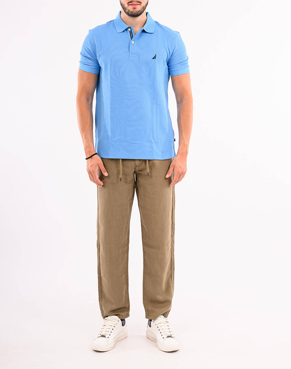 NAUTICA BLUZA POLO ΚΜSS FCA CLASSIC FIT DECK POLO