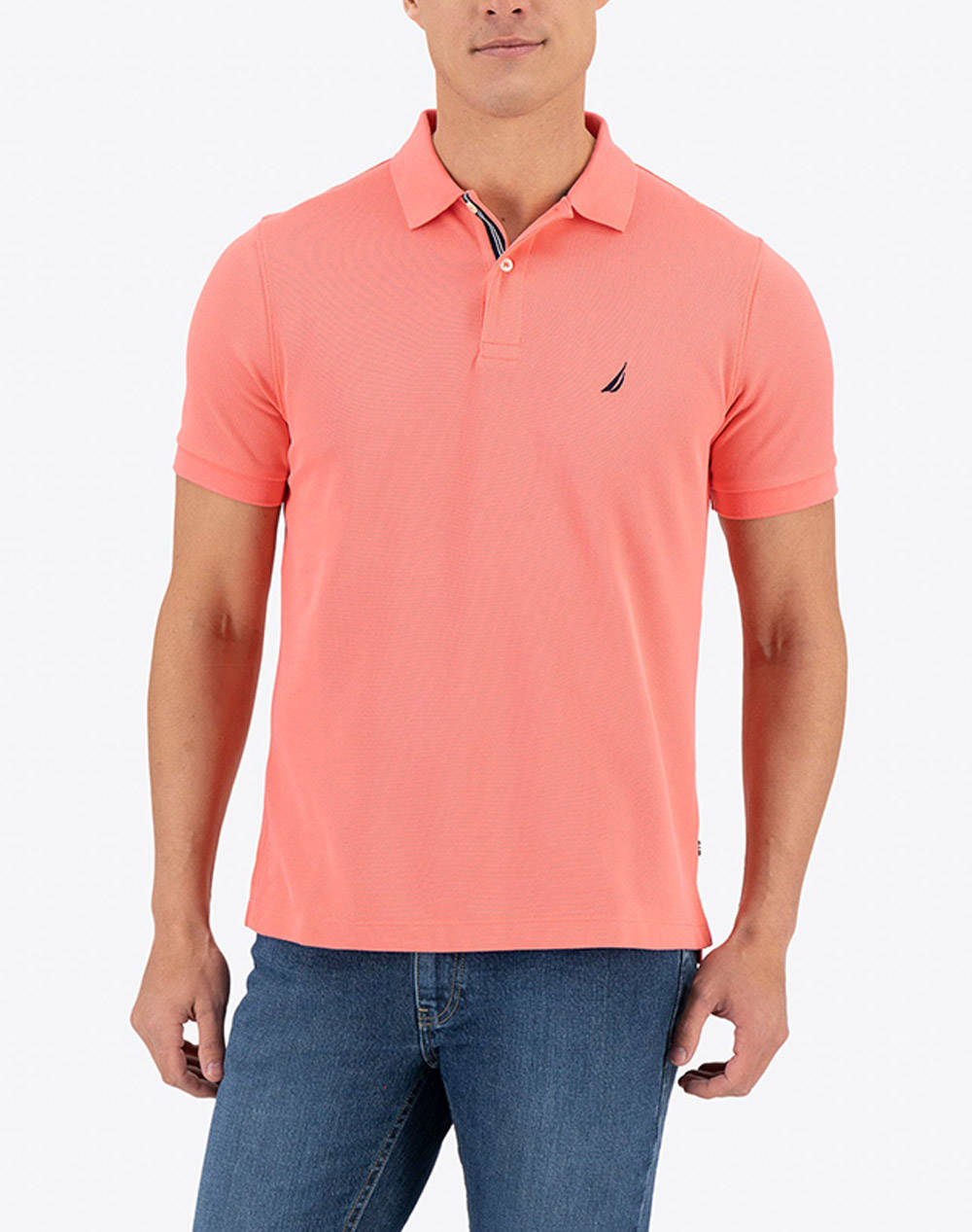 NAUTICA BLUZA POLO ΚΜSS FCA CLASSIC FIT DECK POLO
