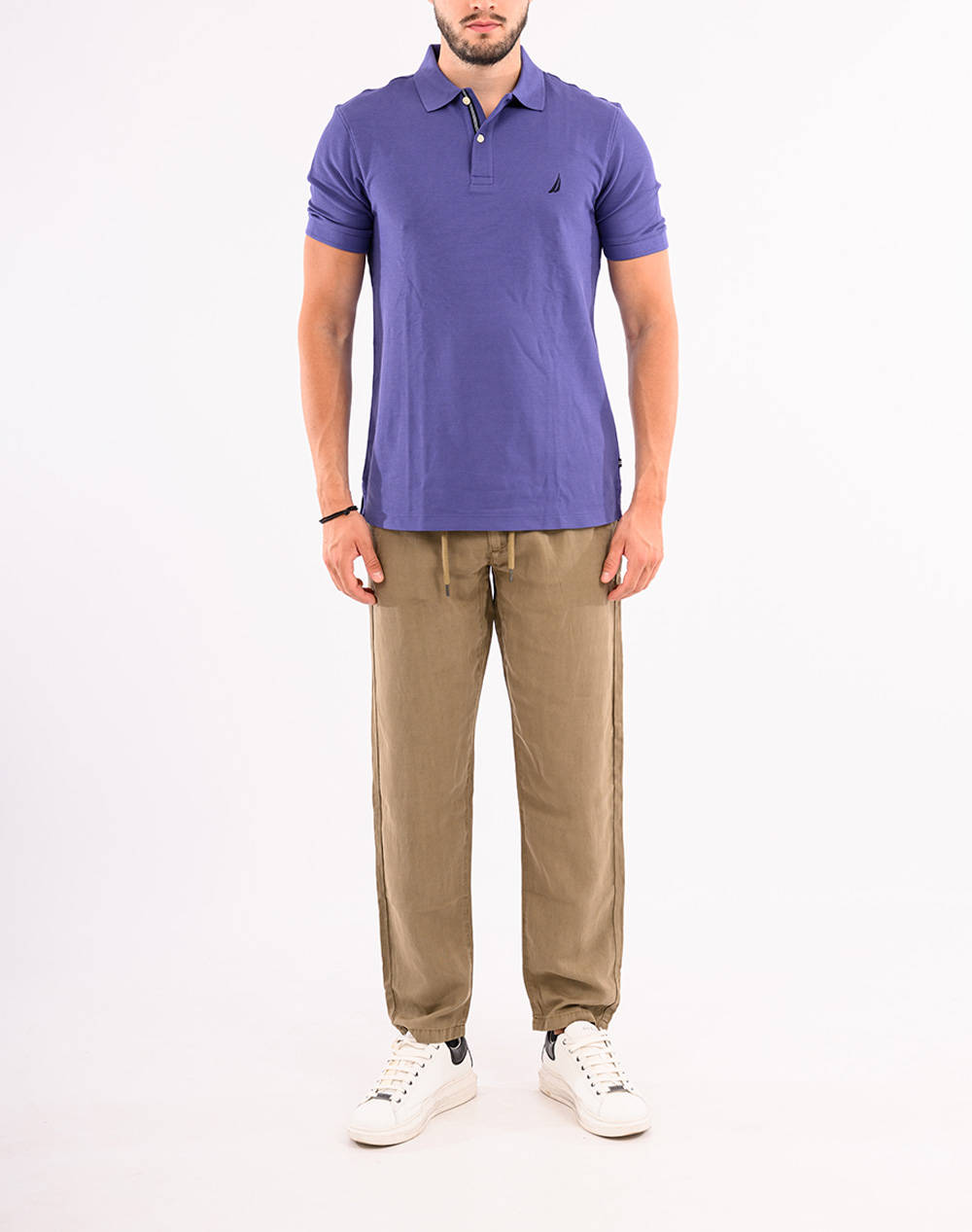 NAUTICA BLUZA POLO ΚΜSS FCA CLASSIC FIT DECK POLO
