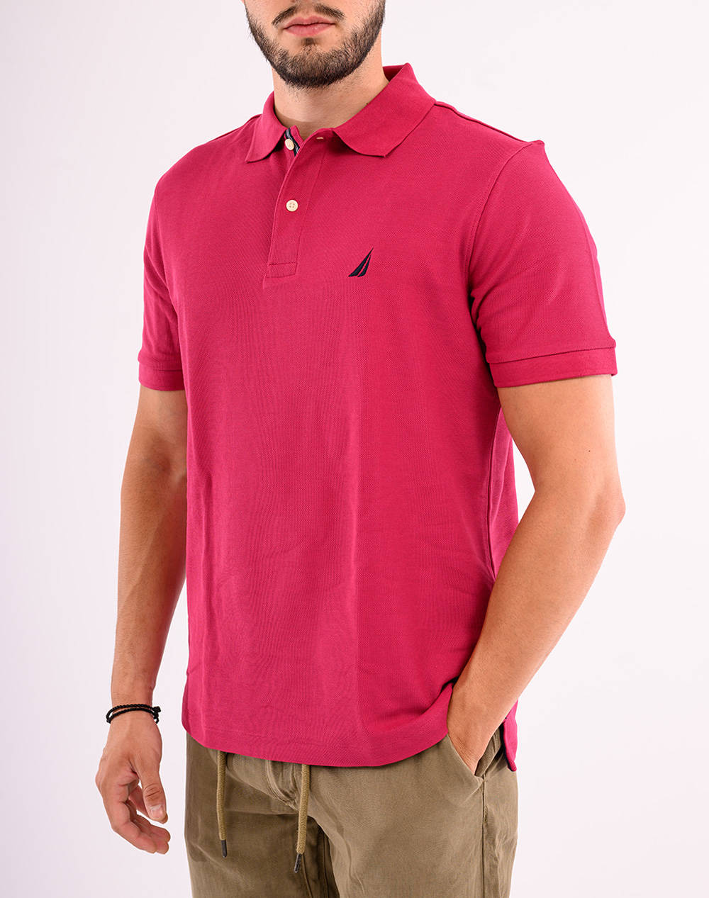 NAUTICA BLUZA POLO ΚΜSS FCA CLASSIC FIT DECK POLO