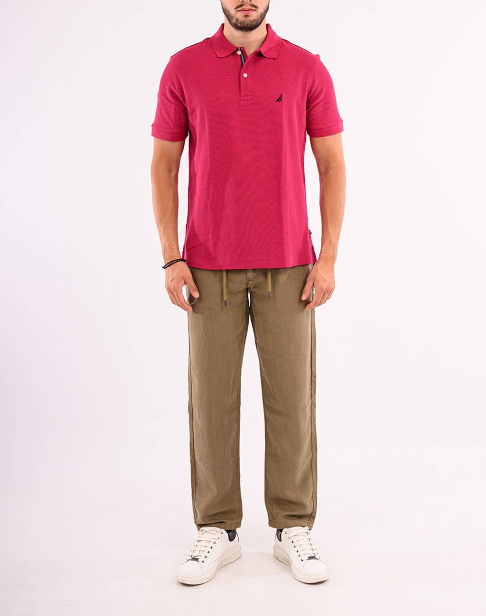 NAUTICA BLUZA POLO ΚΜSS FCA CLASSIC FIT DECK POLO
