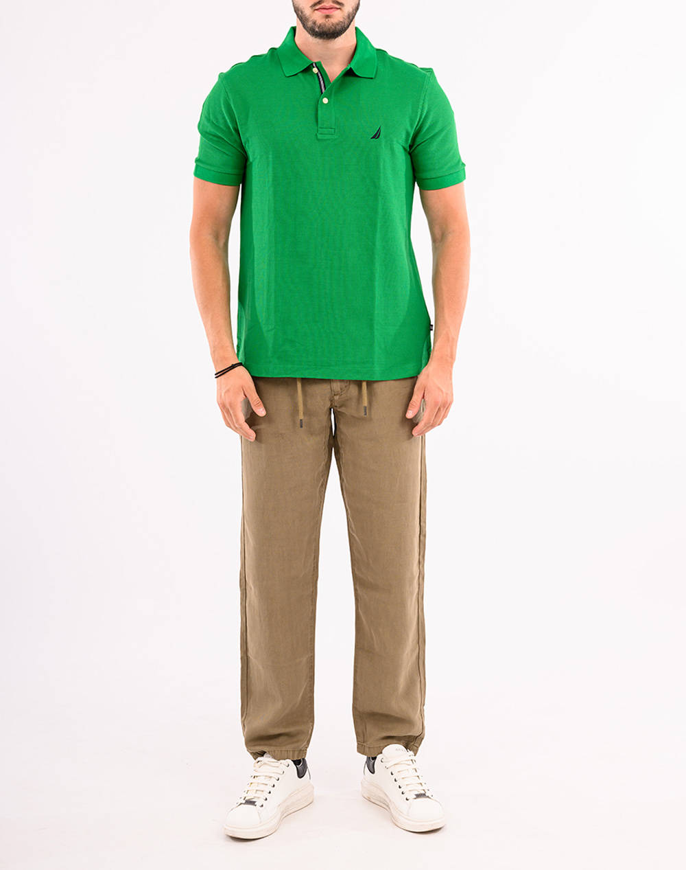 NAUTICA BLUZA POLO ΚΜSS FCA CLASSIC FIT DECK POLO