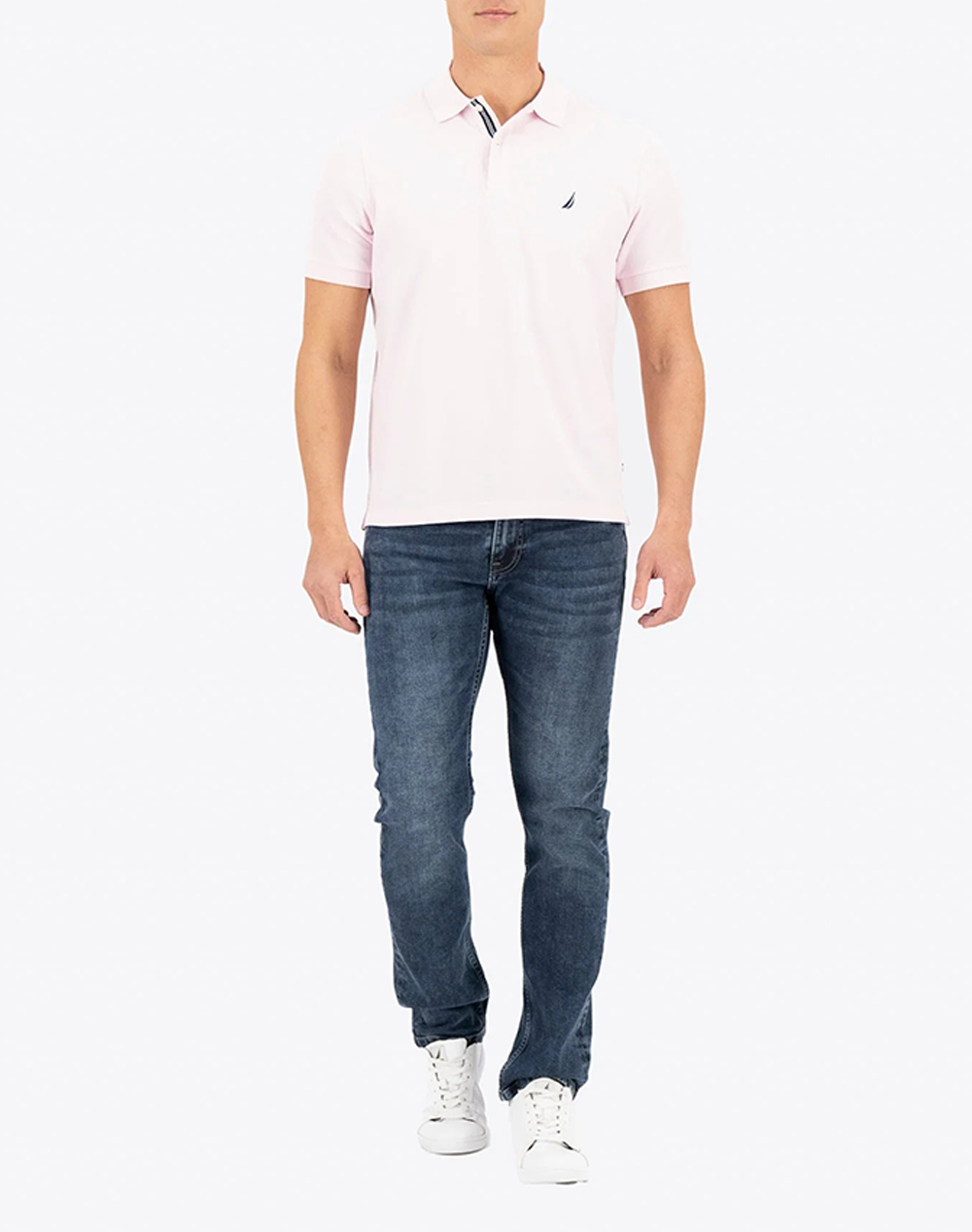 NAUTICA BLUZA POLO ΚΜSS FCA CLASSIC FIT DECK POLO