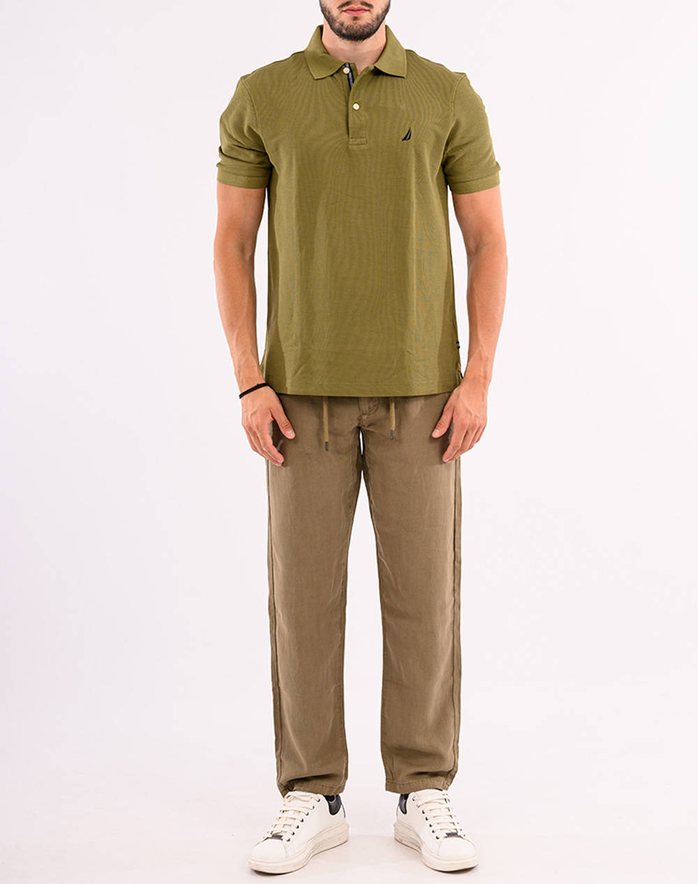 NAUTICA BLUZA POLO ΚΜSS FCA CLASSIC FIT DECK POLO