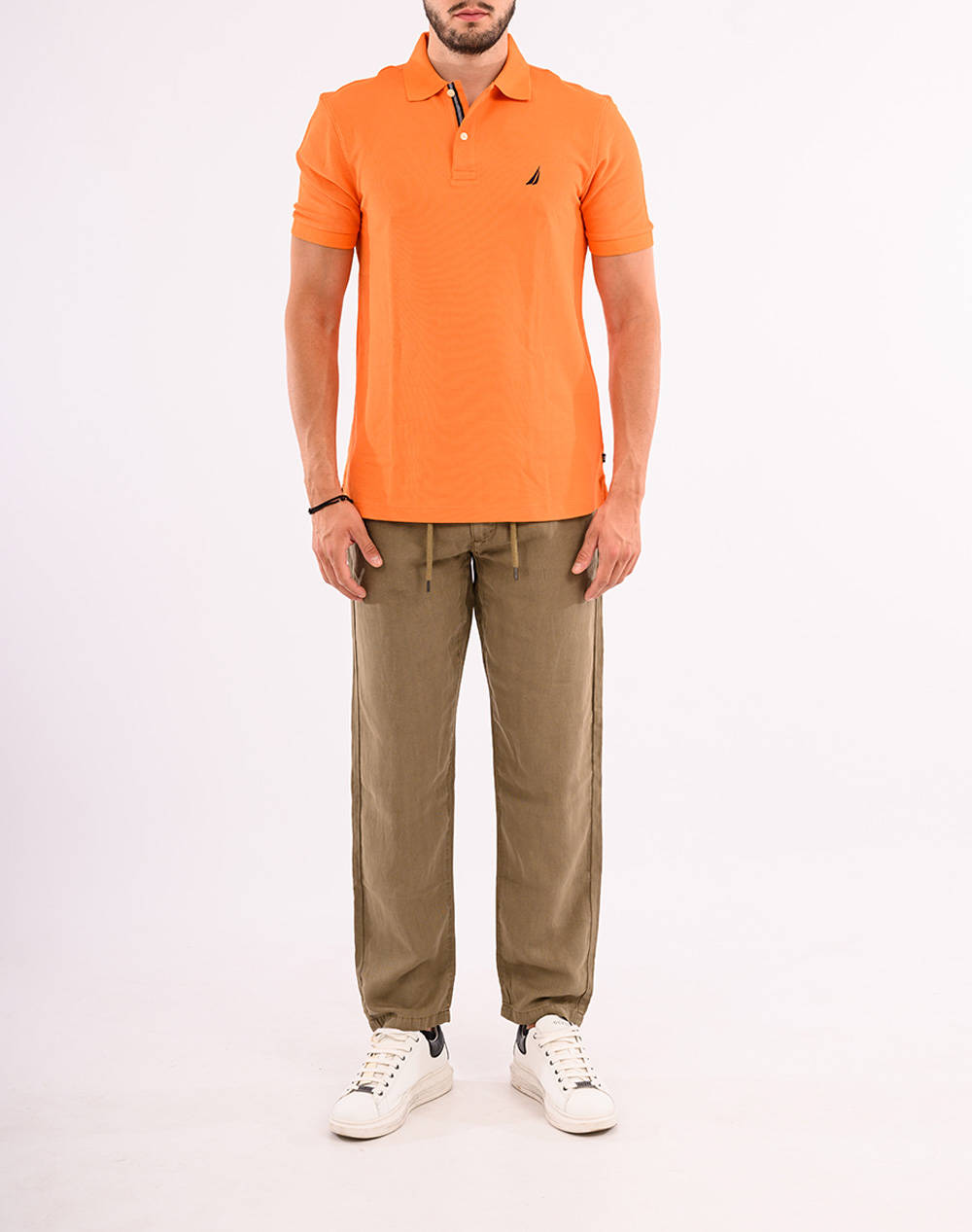 NAUTICA BLUZA POLO ΚΜSS FCA CLASSIC FIT DECK POLO