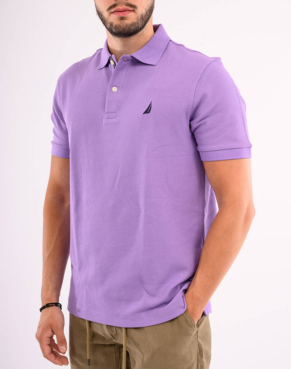 NAUTICA BLUZA POLO ΚΜSS FCA CLASSIC FIT DECK POLO