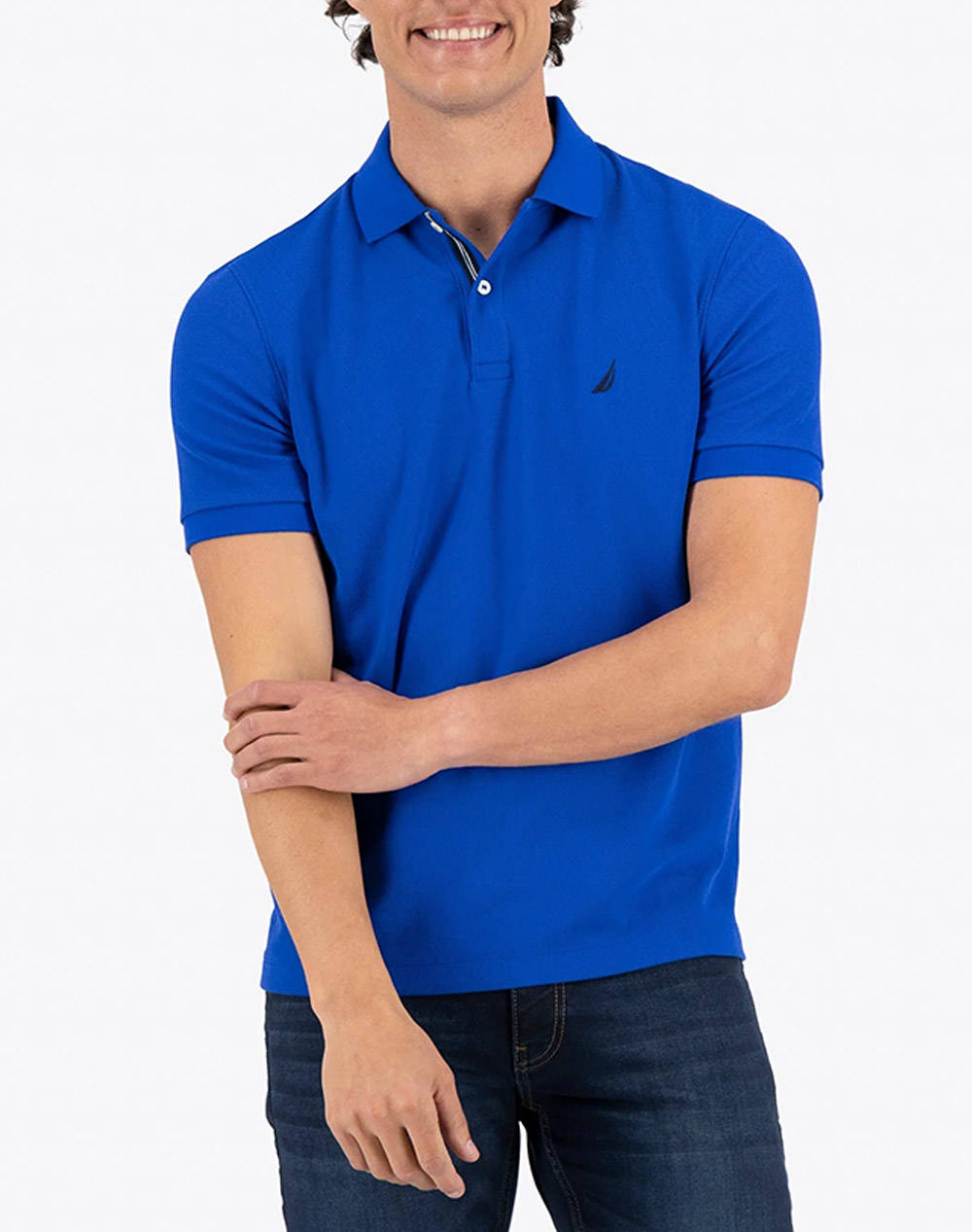 NAUTICA BLUZA POLO ΚΜSS FCA CLASSIC FIT DECK POLO