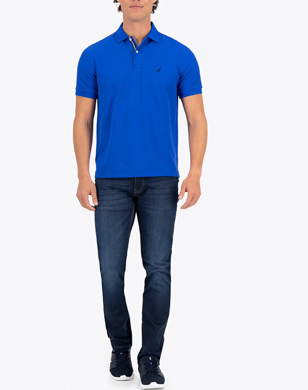 NAUTICA BLUZA POLO ΚΜSS FCA CLASSIC FIT DECK POLO