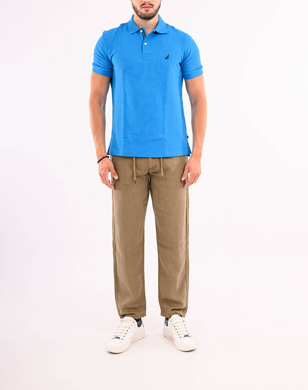 NAUTICA BLUZA POLO ΚΜSS FCA CLASSIC FIT DECK POLO