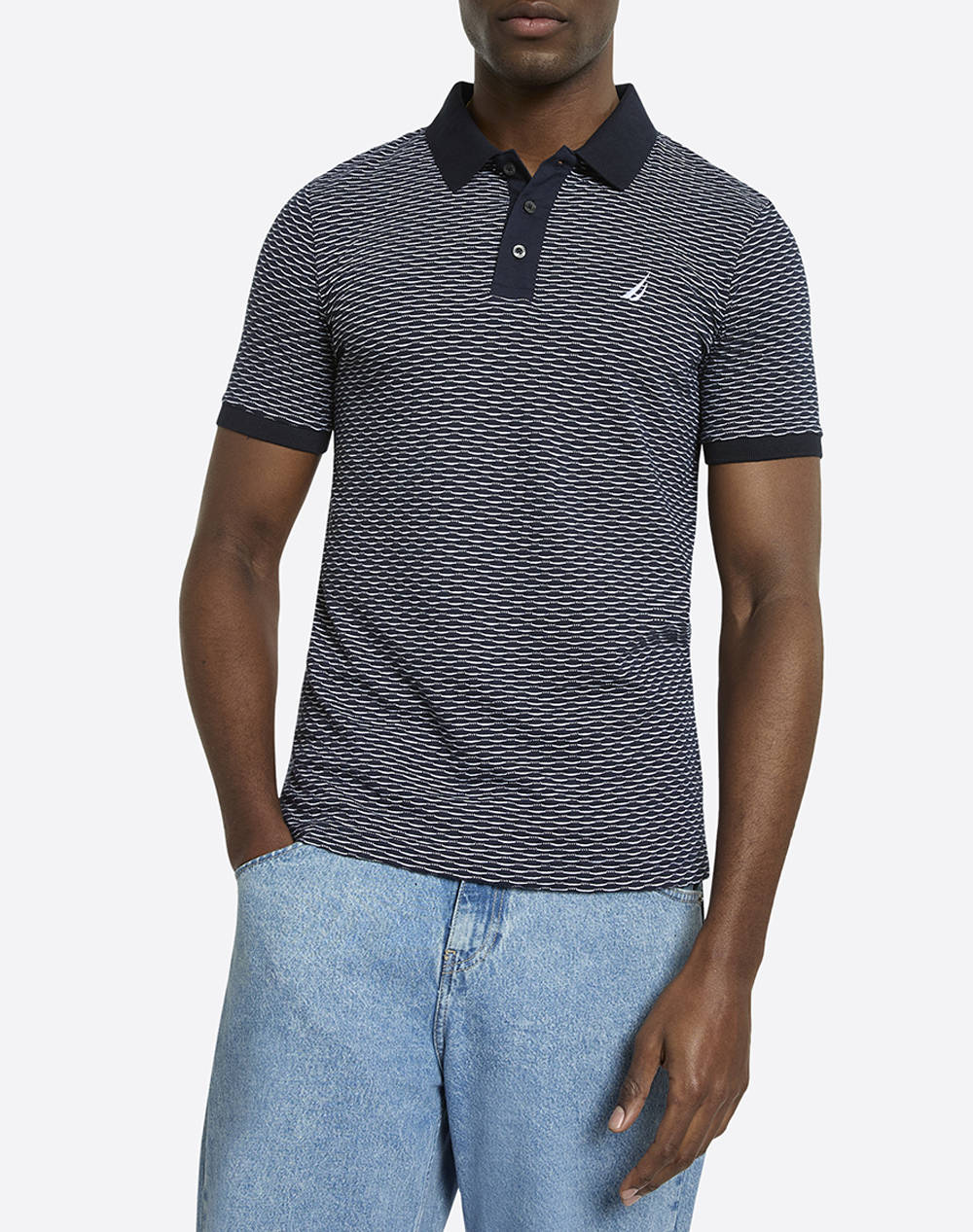 NAUTICA BLUZA POLO KM Marconi Slim Fit Polo Shirt