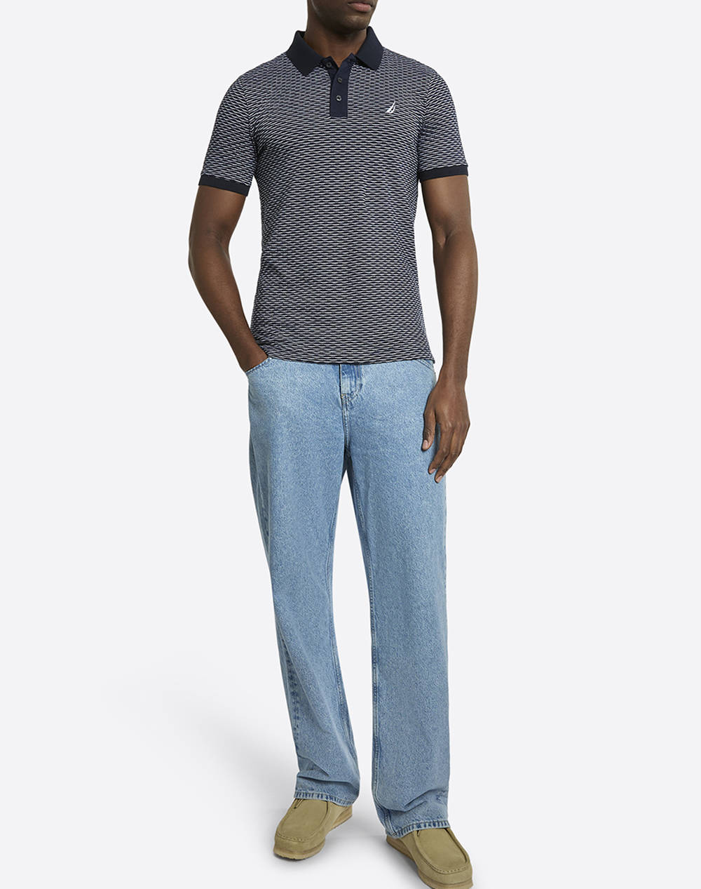NAUTICA BLUZA POLO KM Marconi Slim Fit Polo Shirt