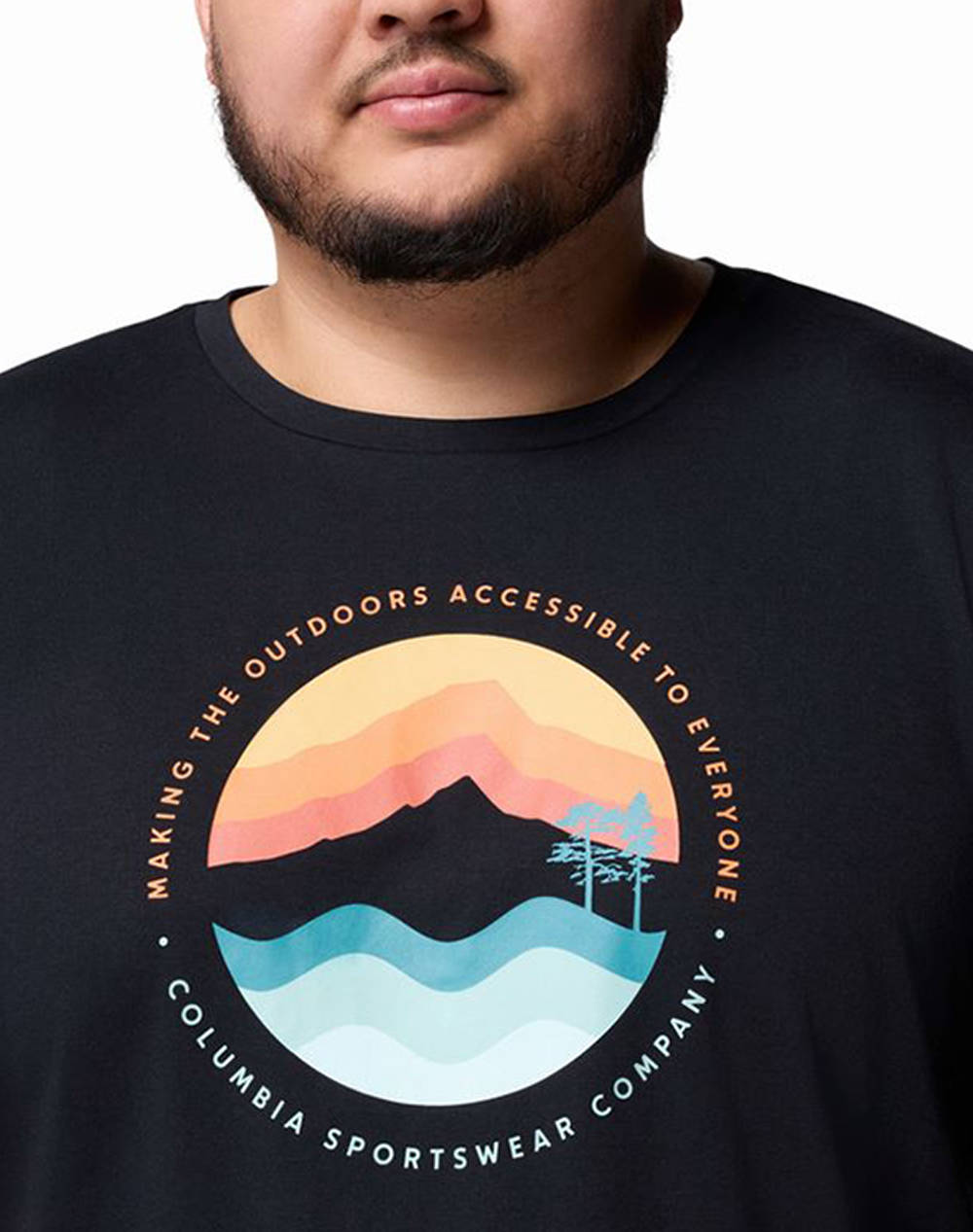 COLUMBIA Bluza de barbati Path Lake™ Graphic Tee II