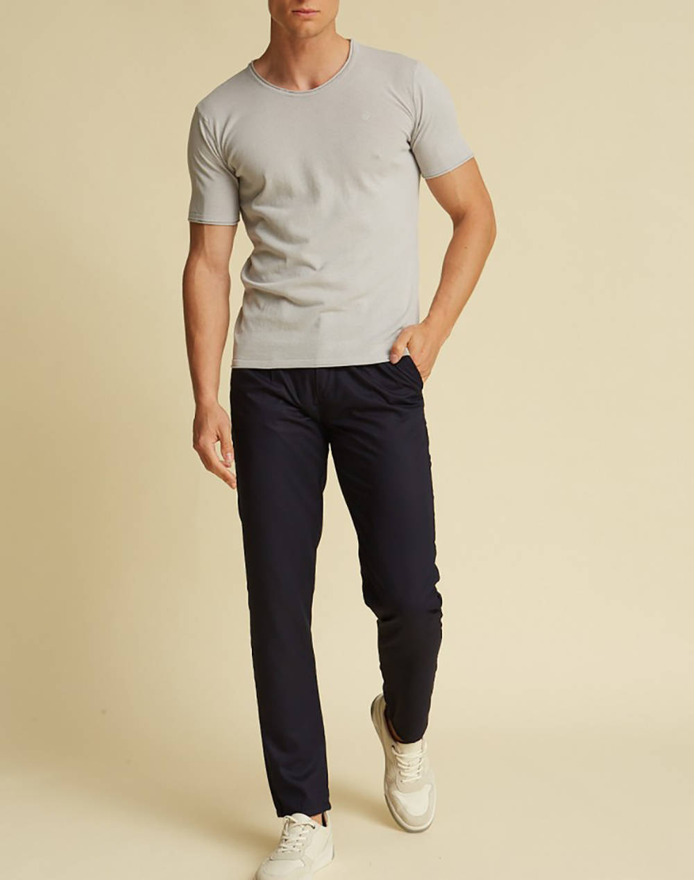 DORS PANTALONI CHINO CU ELASTIC