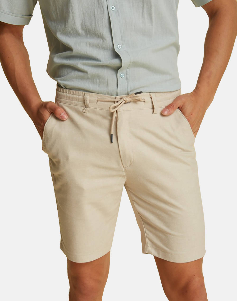 DORS PANTALONI SCURTI CHINO CU ELASTIC