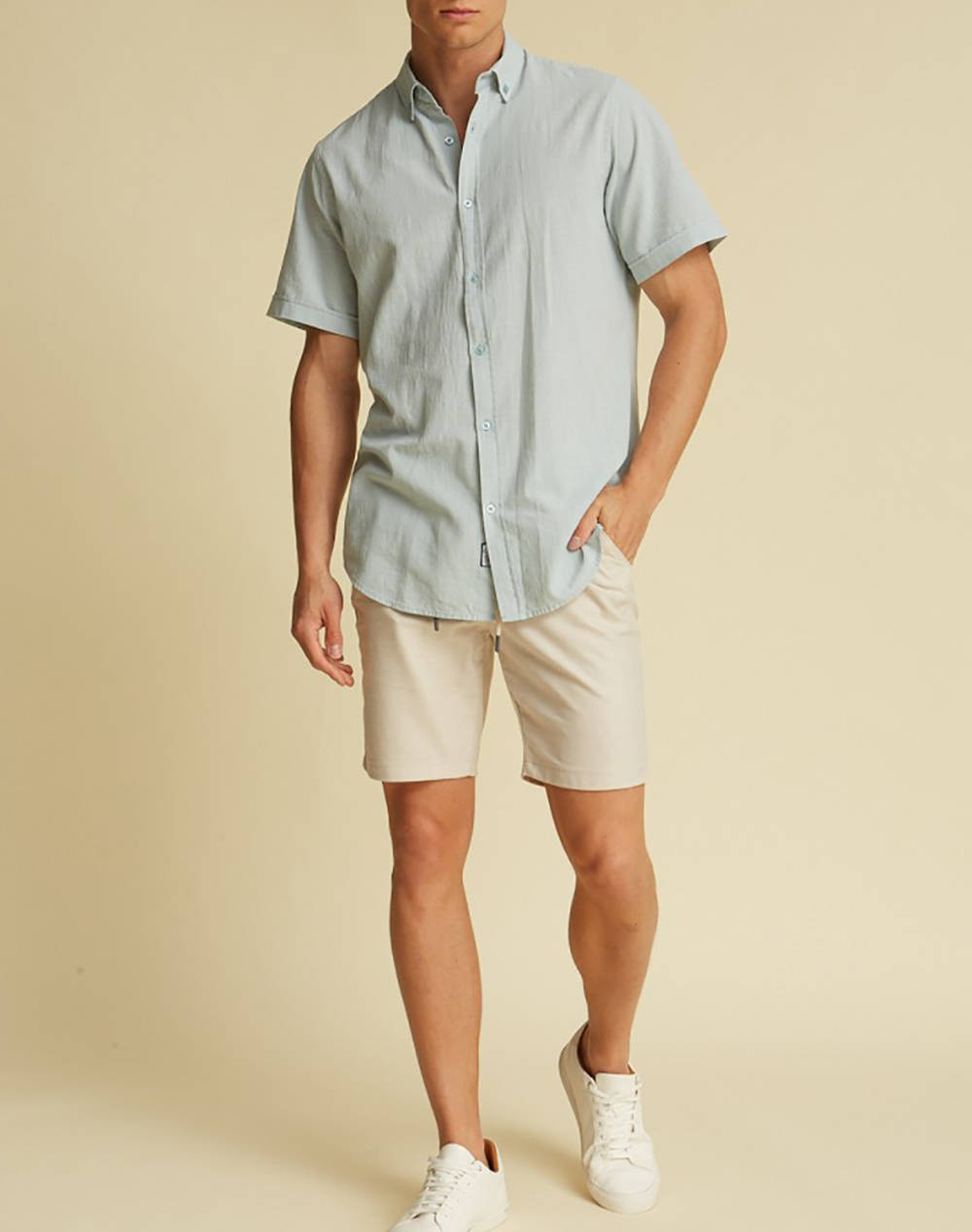 DORS PANTALONI SCURTI CHINO CU ELASTIC