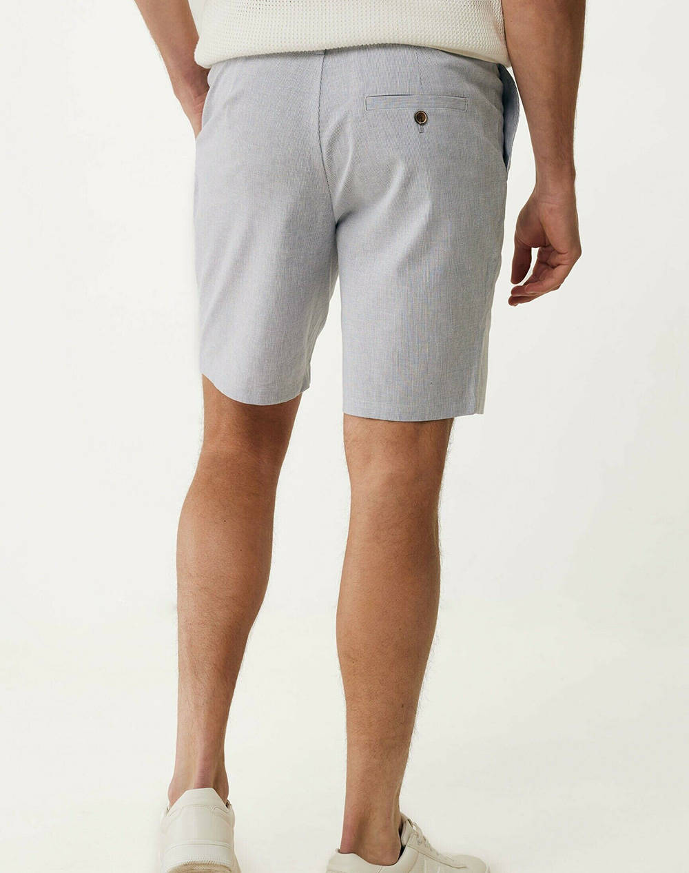 MEXX Striped linen blend shorts