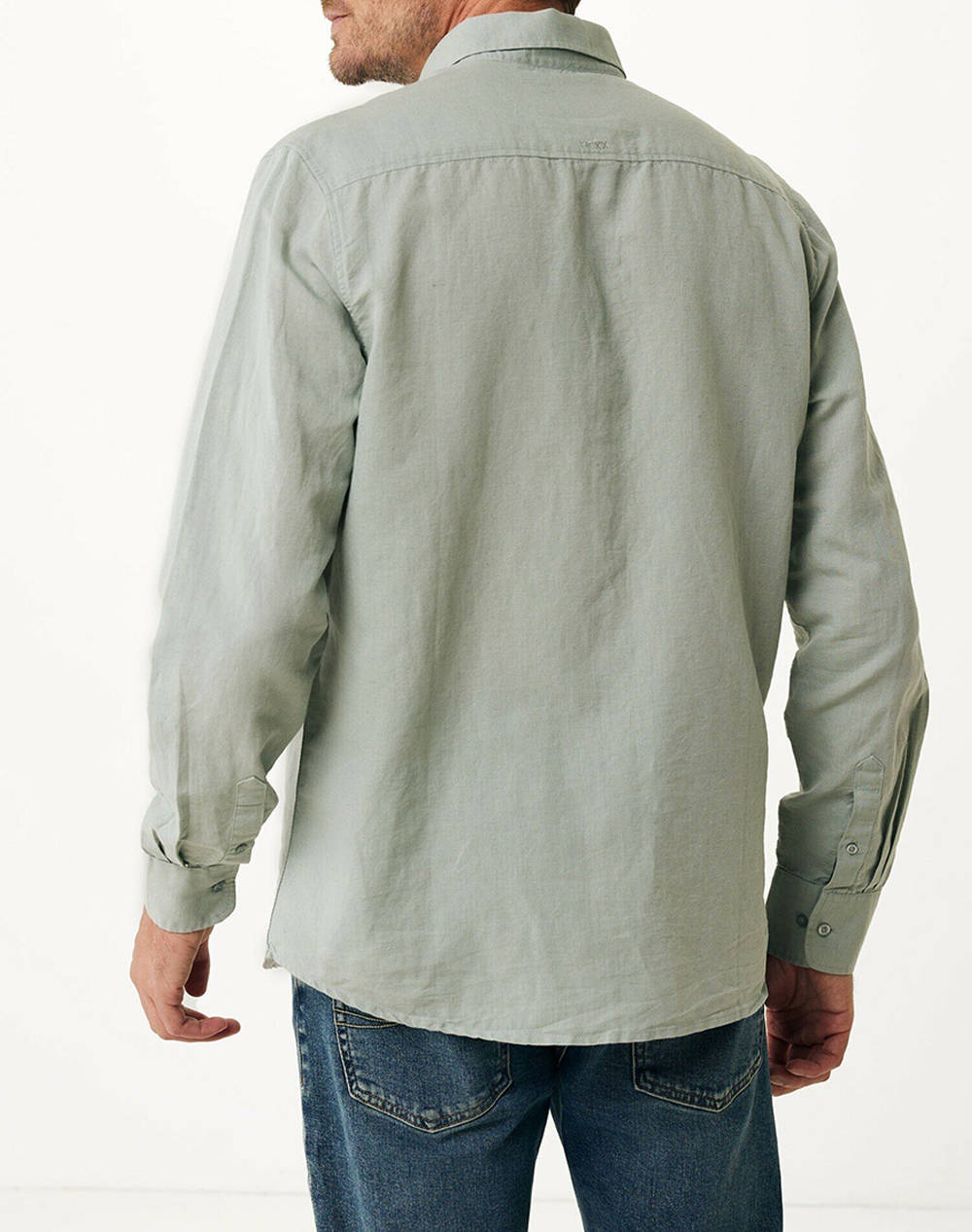MEXX CALEB Basic linen shirt