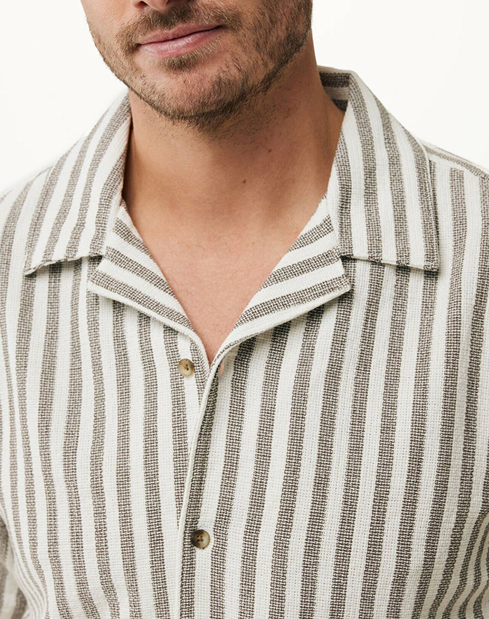 MEXX Striped resort shirt