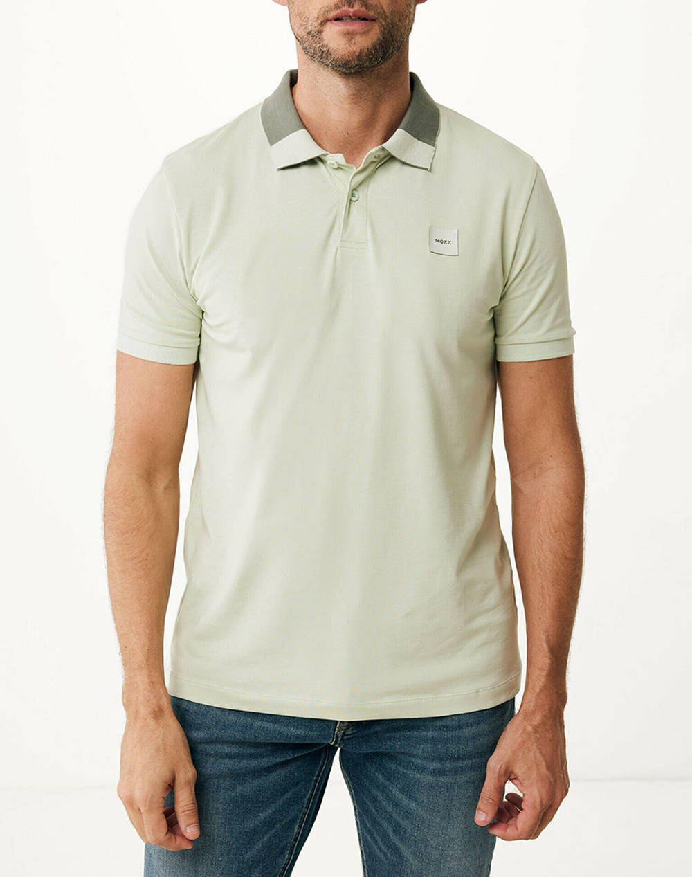 MEXX Colorblock polo slim fit