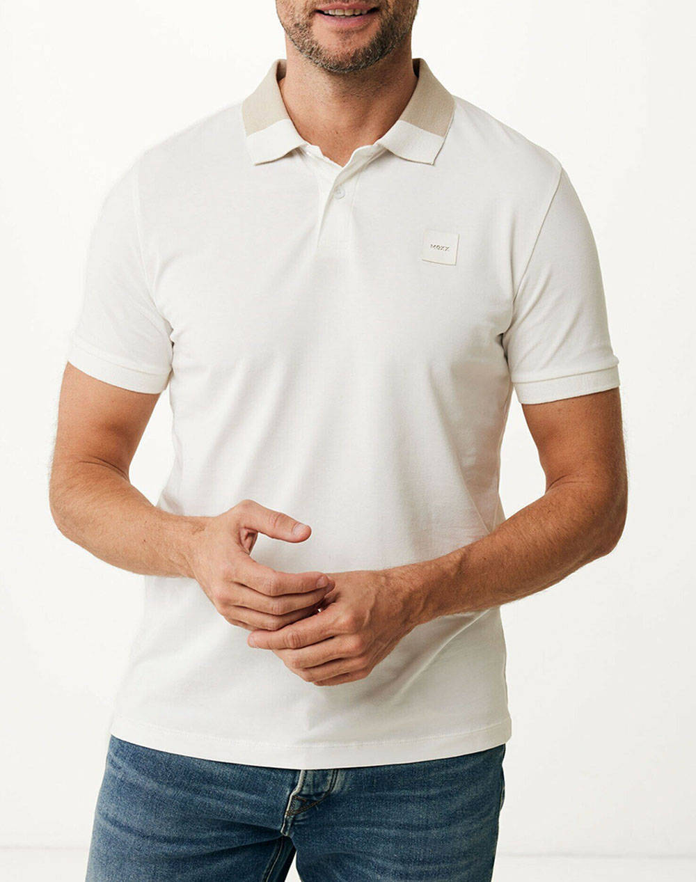 MEXX Colorblock polo slim fit