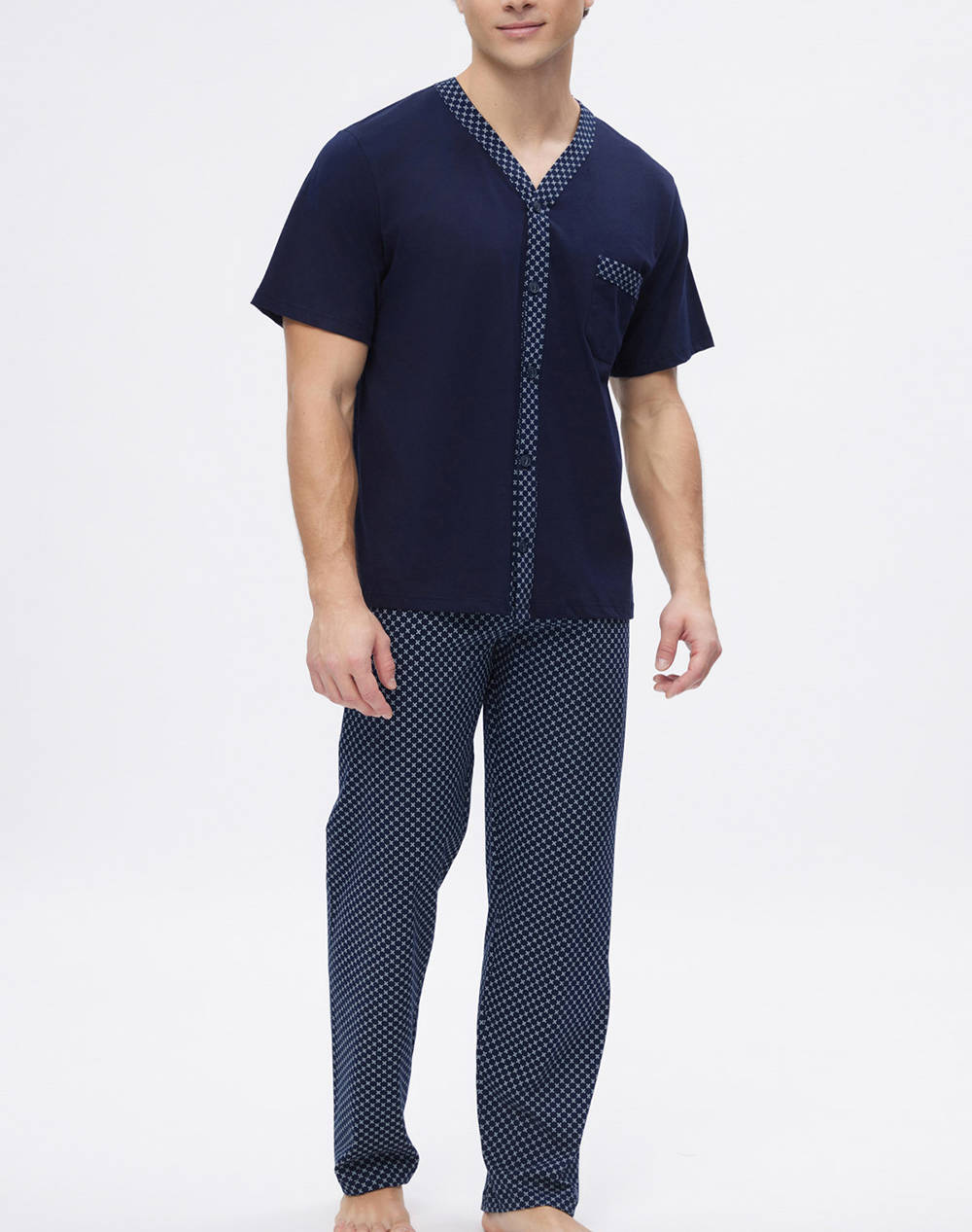 MINERVA PIJ.BARB.NAST.A/O L/PANTS