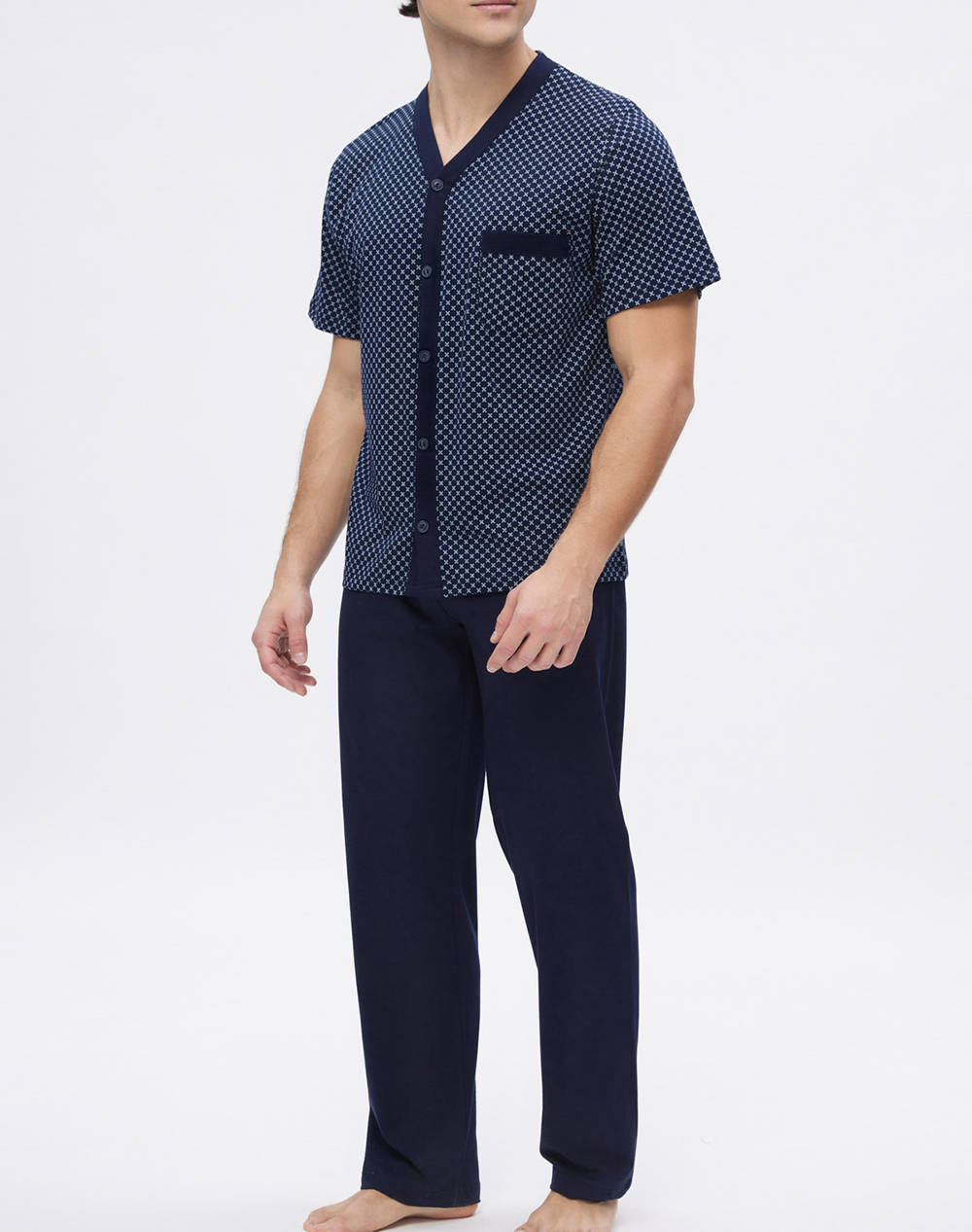 MINERVA PIJ.BARB.NAST.A/O L/PANTS