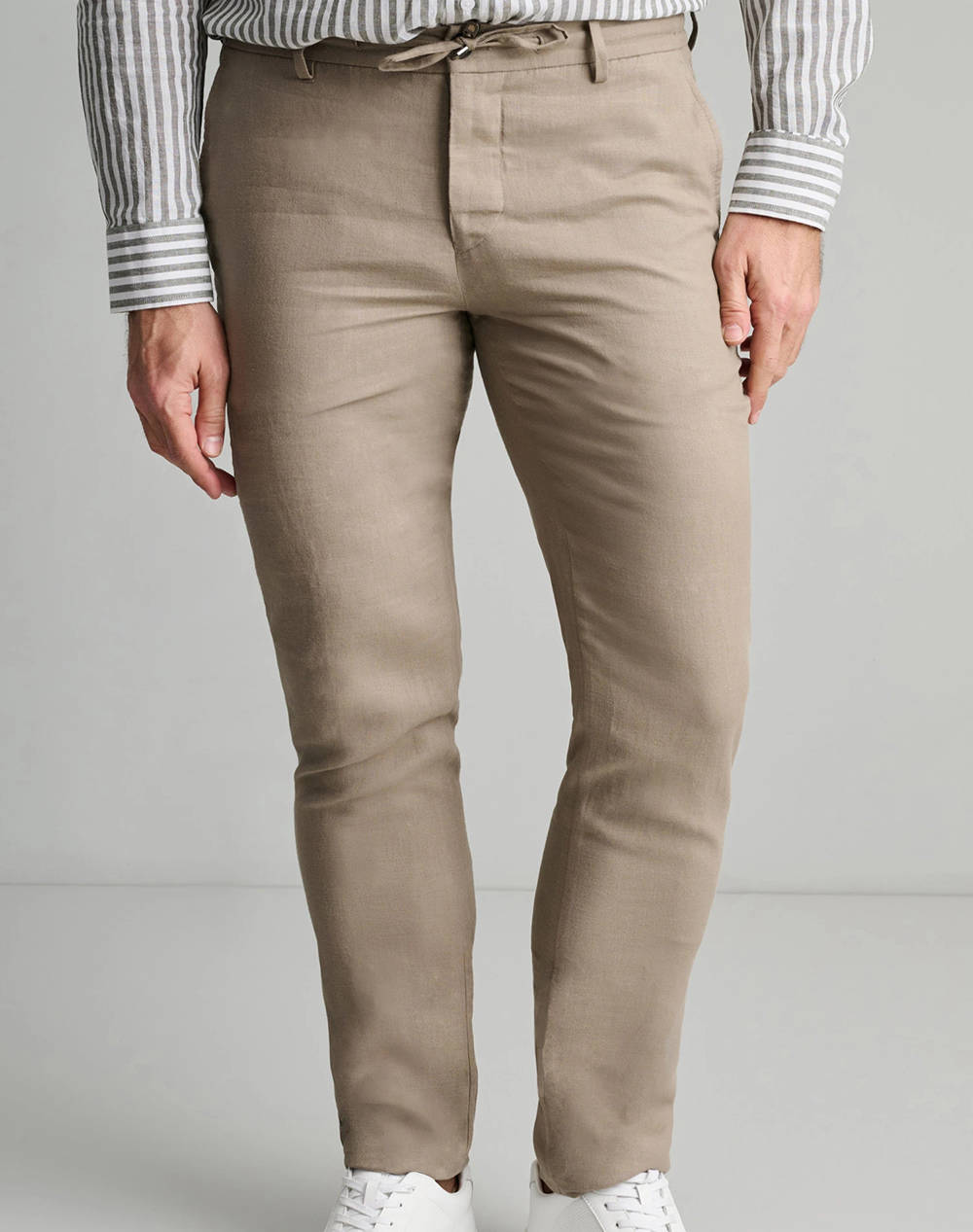 NAVY&GREEN PANTALONI CU CORDON
