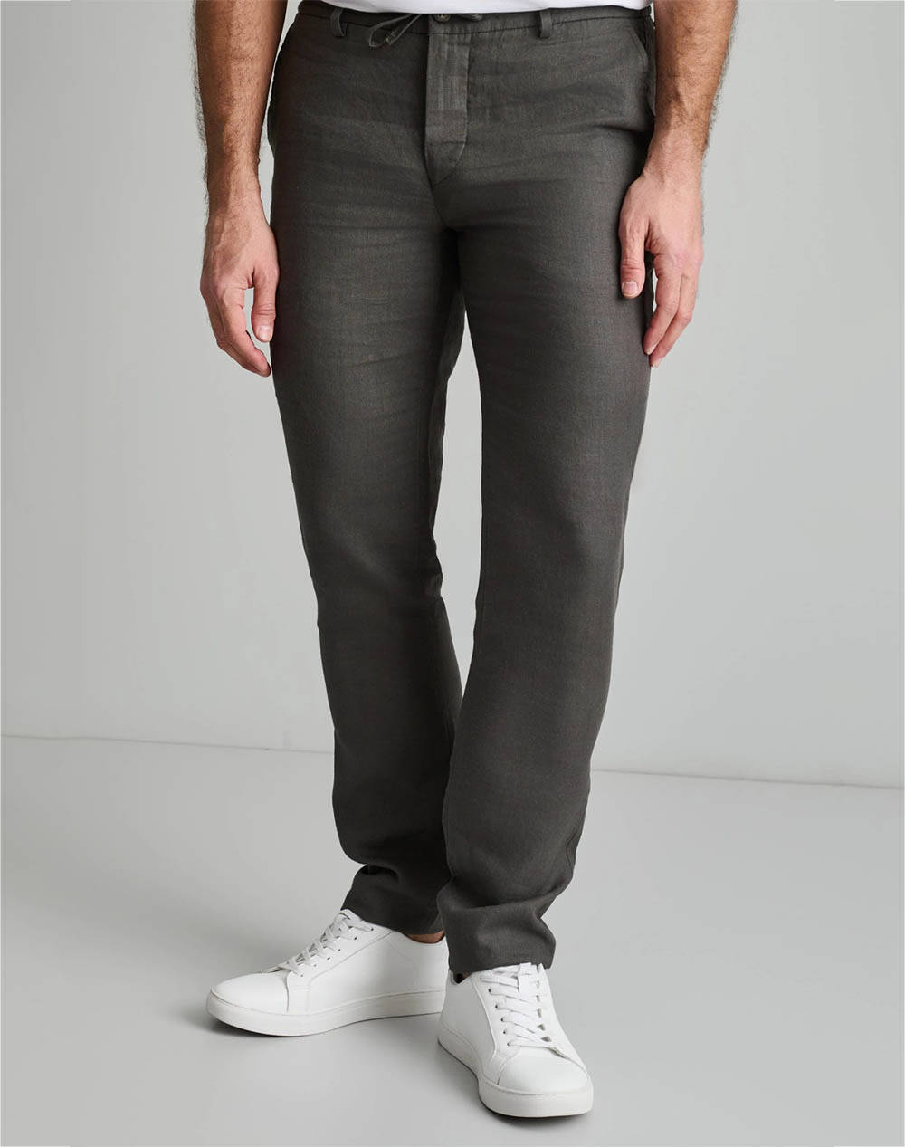 NAVY&GREEN PANTALONI CU CORDON