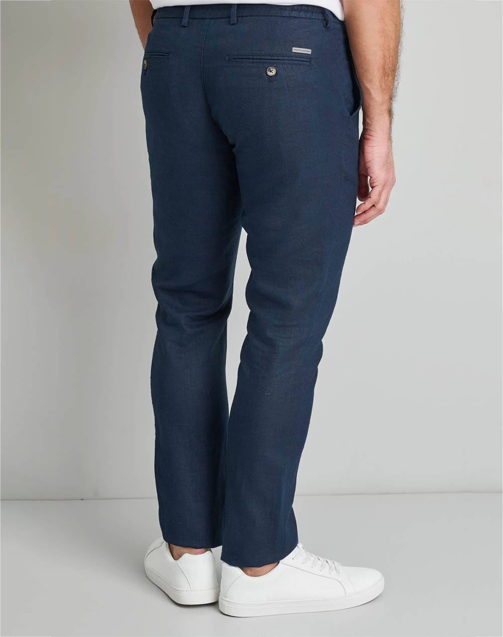 NAVY&GREEN PANTALONI CU CORDON